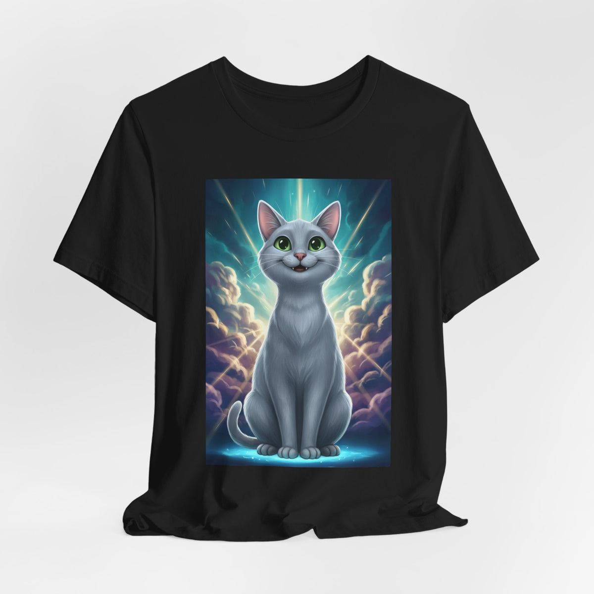 Cat — Russian Blue — T-Shirt