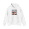Patriotic Fireworks with Guinea Pigs Hoodie — American Flag Fireworks 4th of July Sweatshirt