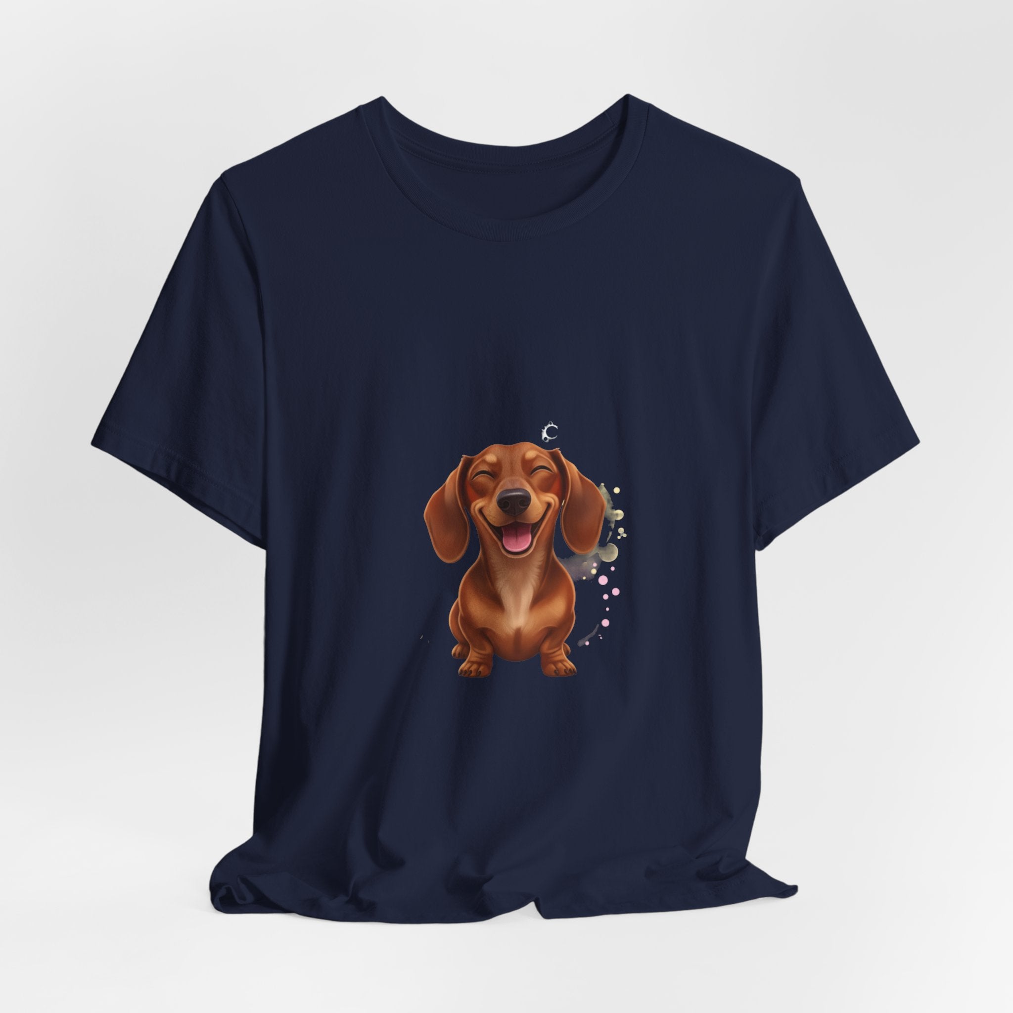 Dachshund Smile T-Shirt — Cute Happy Wiener Dog Tee