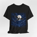 Dragon Silhouette T-Shirt — Moonlit Night Fantasy Tee