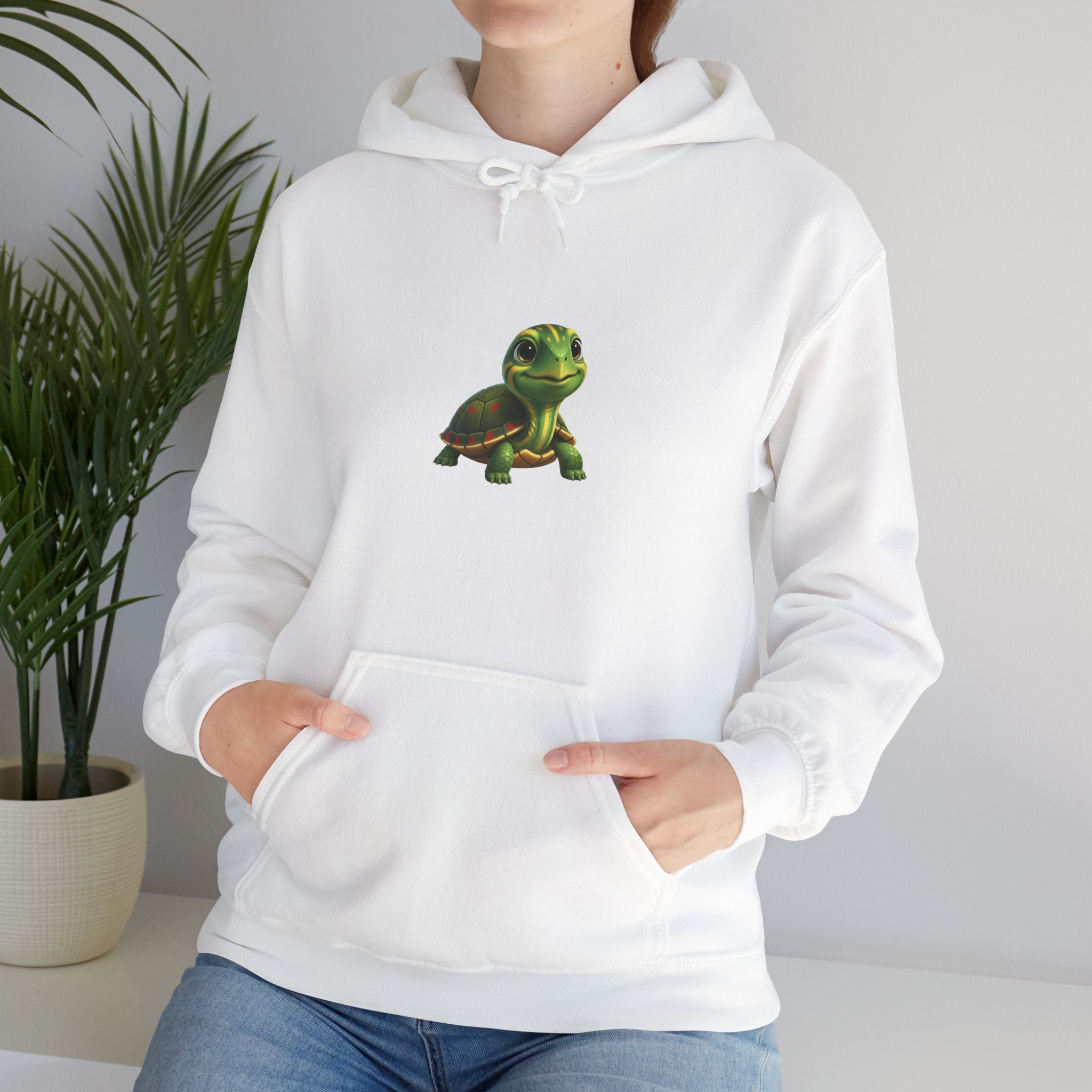Turtle Hoodie — Adorable Baby Turtle Graphic Pullover
