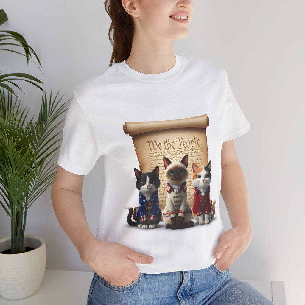 We the People Cats Patriotic T-Shirt