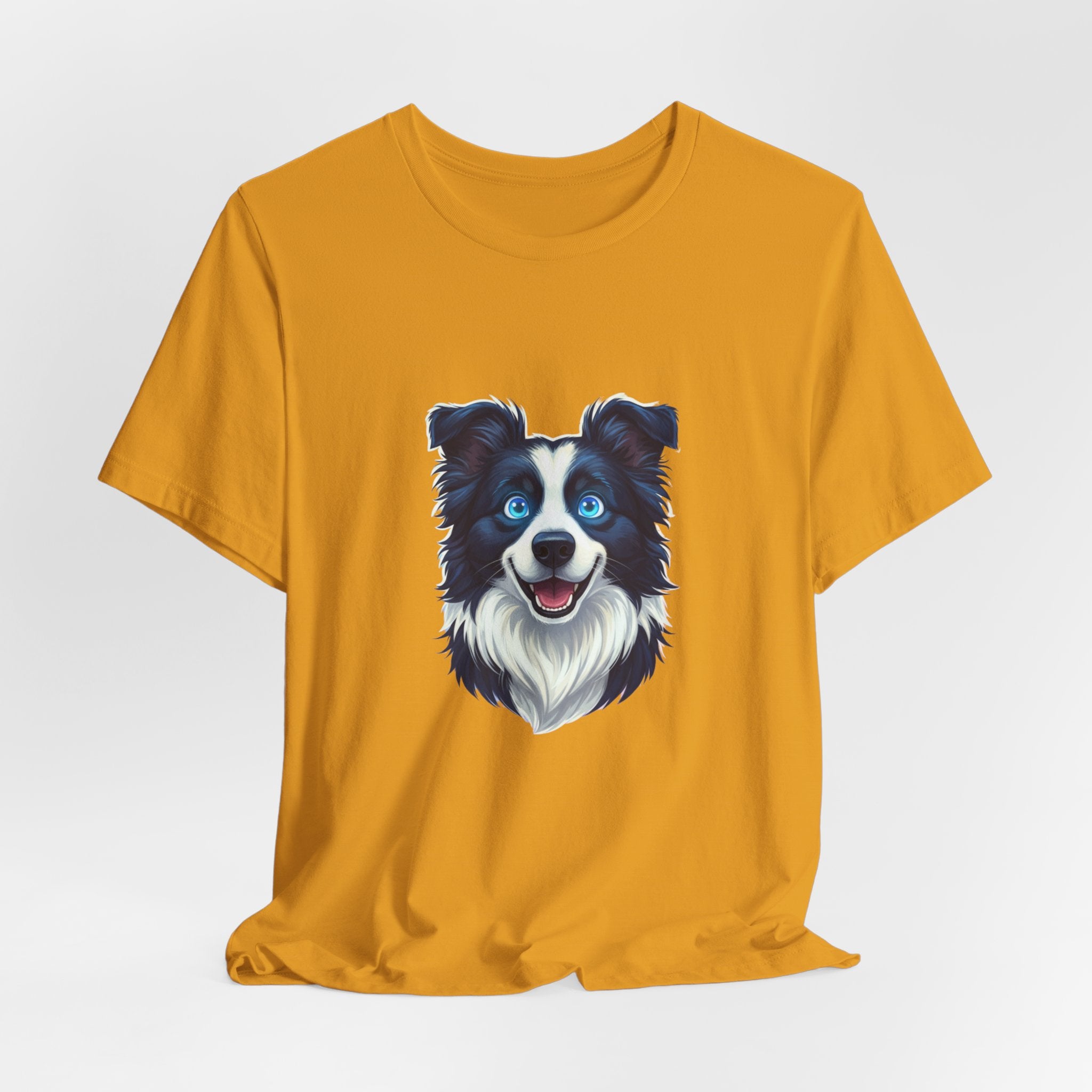 Border Collie Portrait Tee — Dog Lover Shirt
