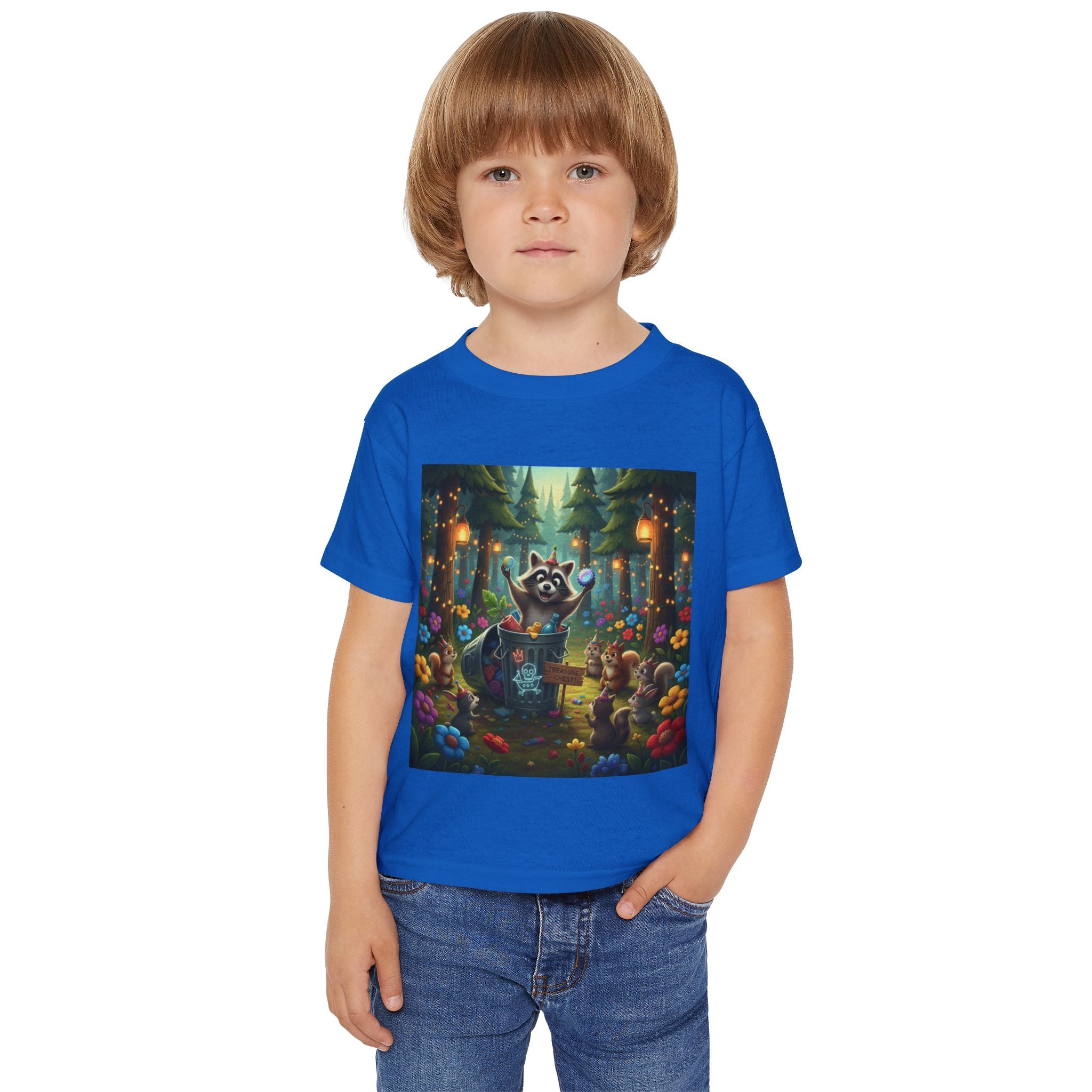 Hulabuloo — Raccoon — Forest Party Toddler T-Shirt