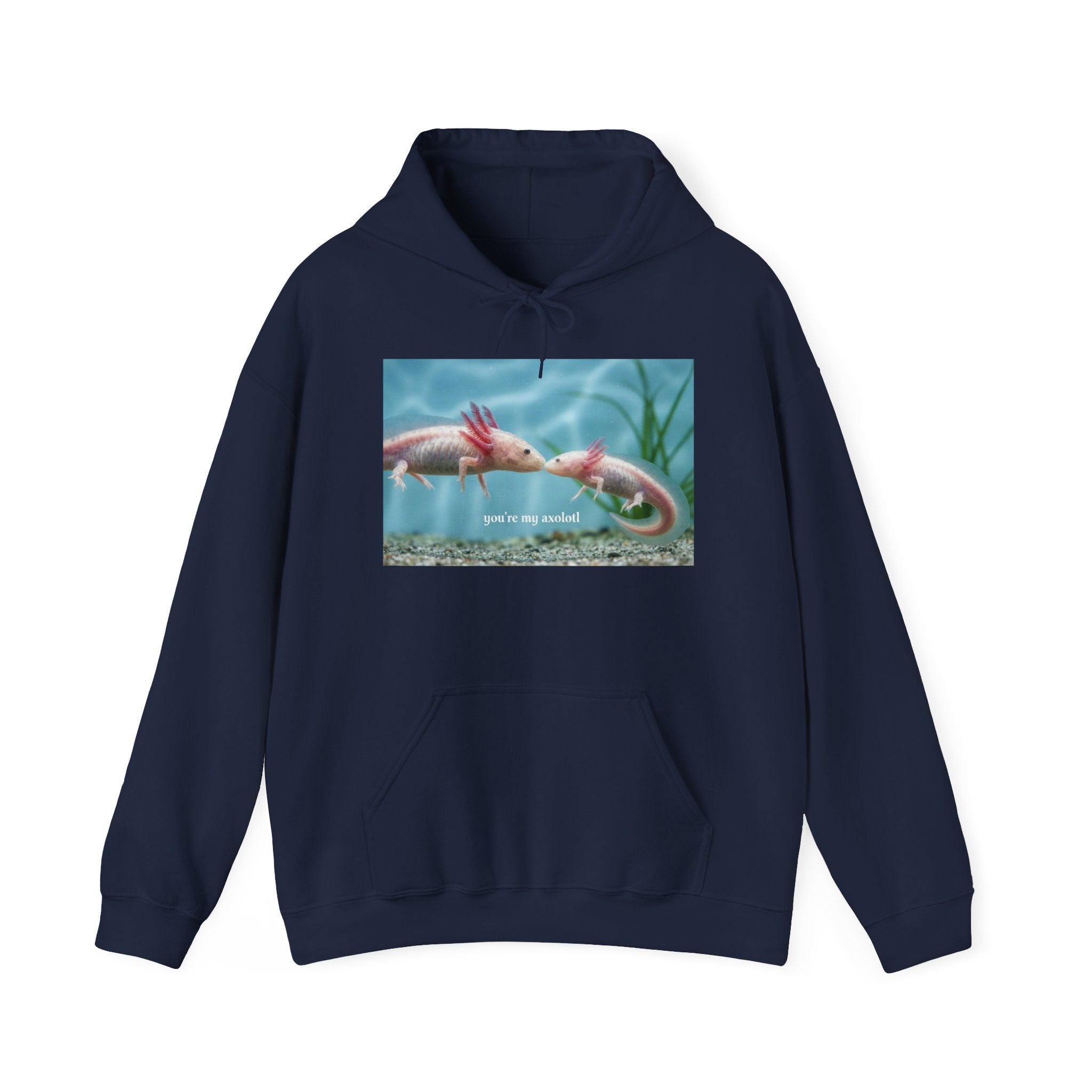 Axolotl My Hoodie — "You're My Axolotl" Comfort Graphic Hoodie