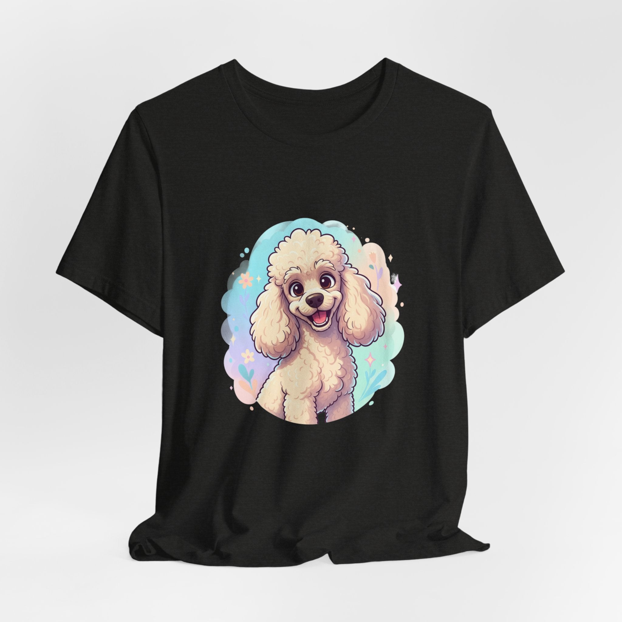 Poodle Tee — Cartoon Poodle Dog T‑Shirt