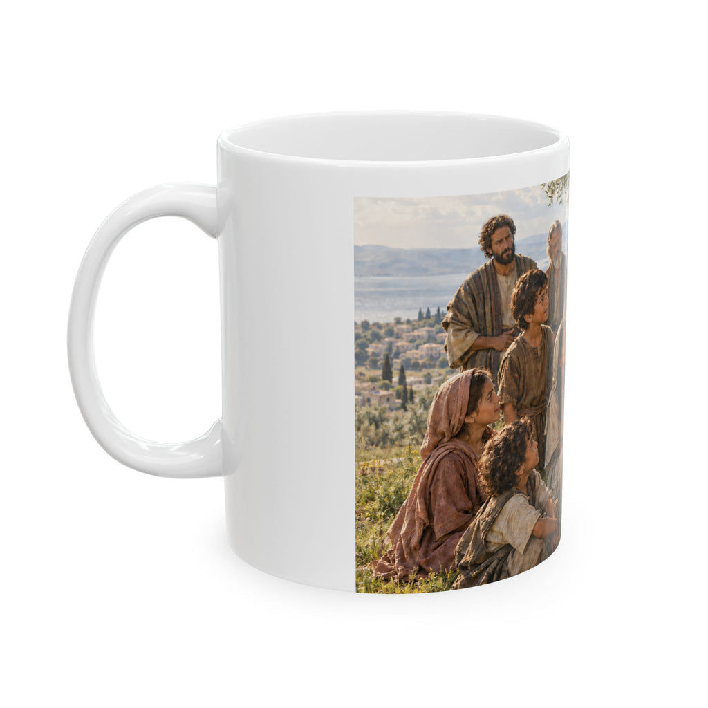 Hulabuloo — Jesus with Children — Bible Ceramic Mug
