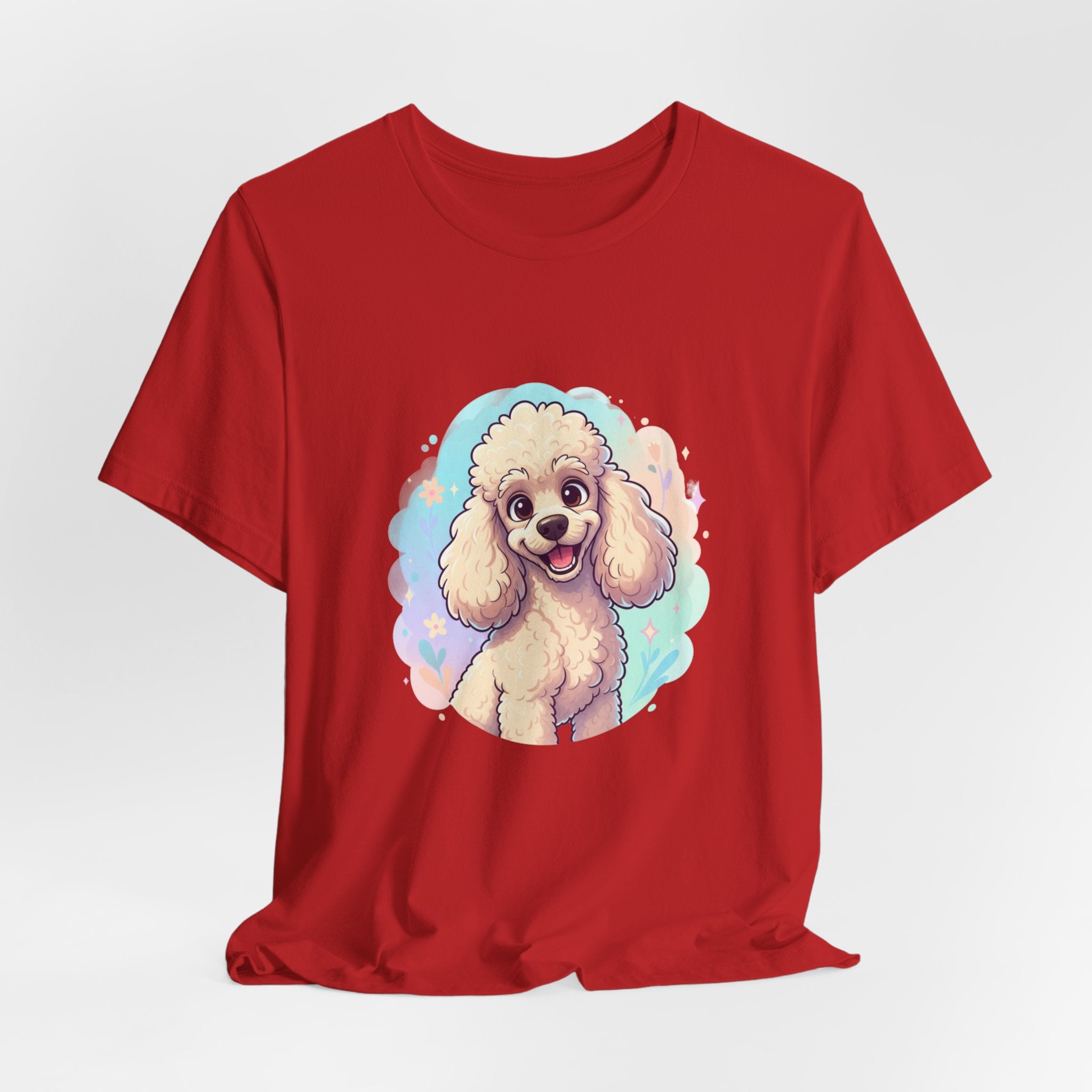 Poodle Tee — Cartoon Poodle Dog T‑Shirt