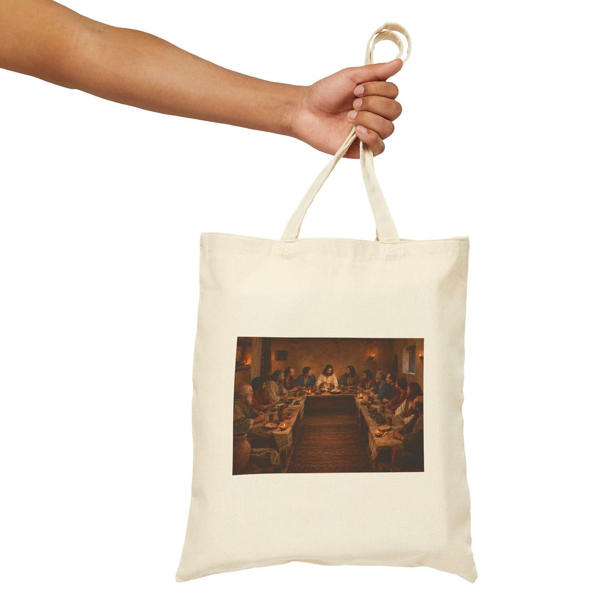 Hulabuloo — Resurrection & Last Supper — Bible Tote Bag