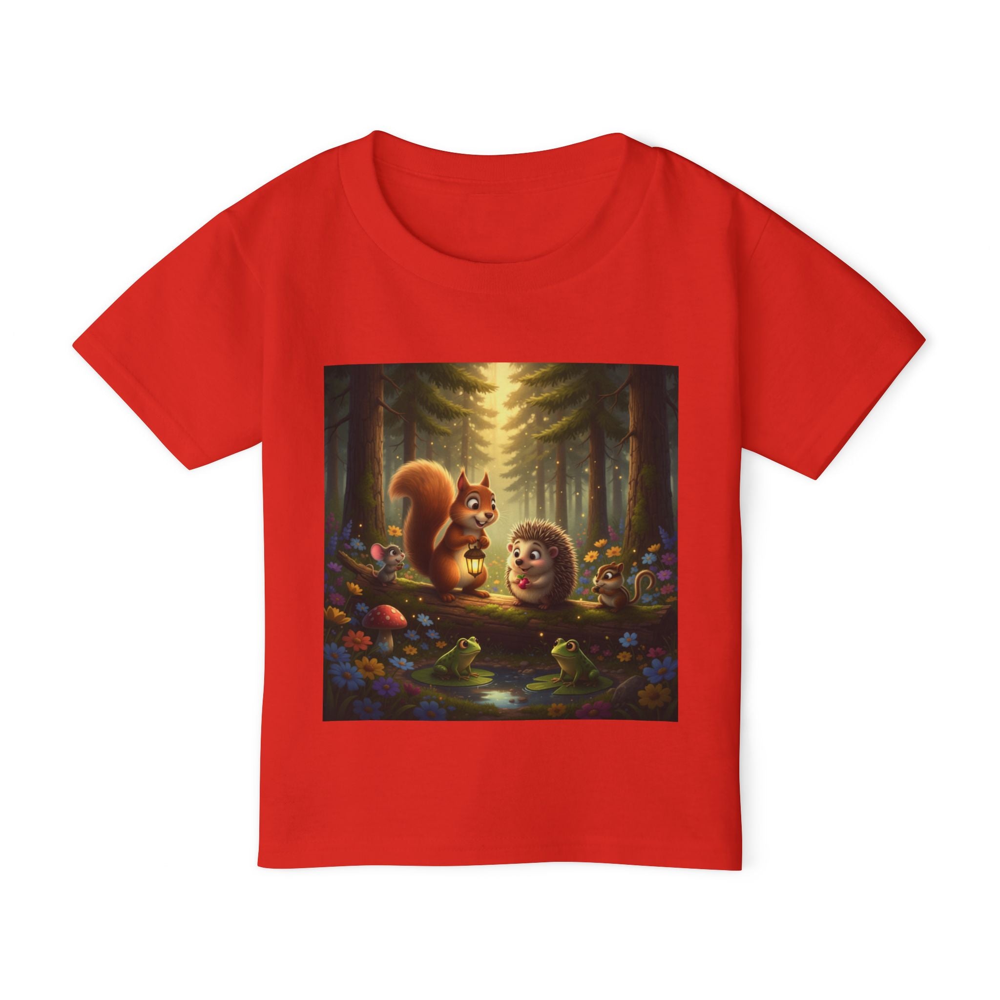 Hulabuloo — Hedgehog — Forest Party Toddler T-Shirt
