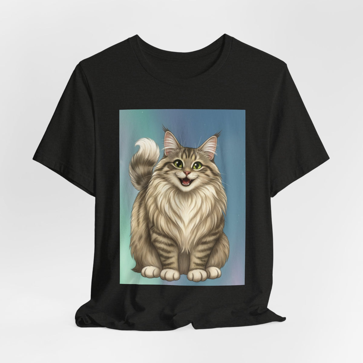 Cat — Norwegian Forest Cat — T-Shirt