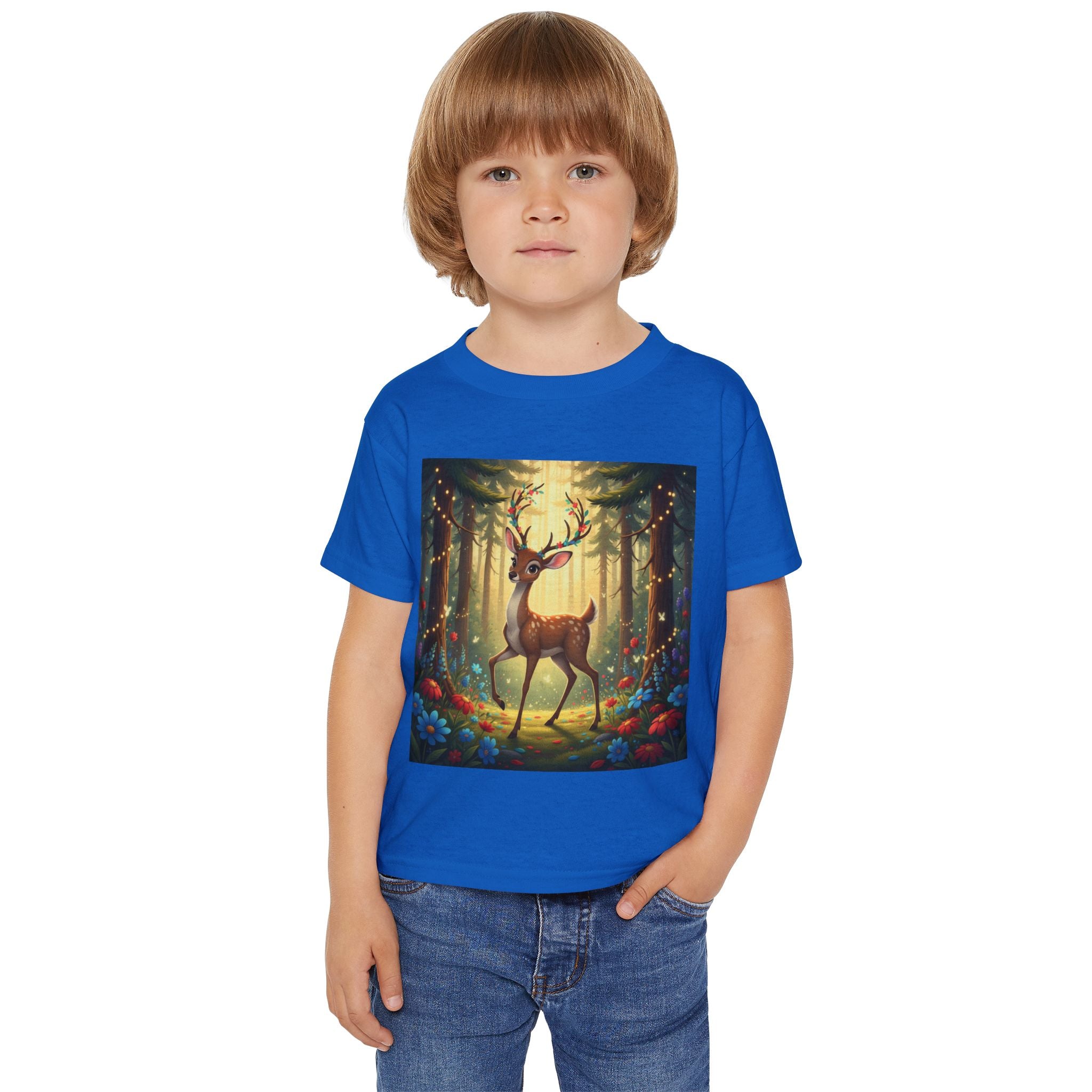 Hulabuloo — Deer — Forest Party Toddler T-Shirt