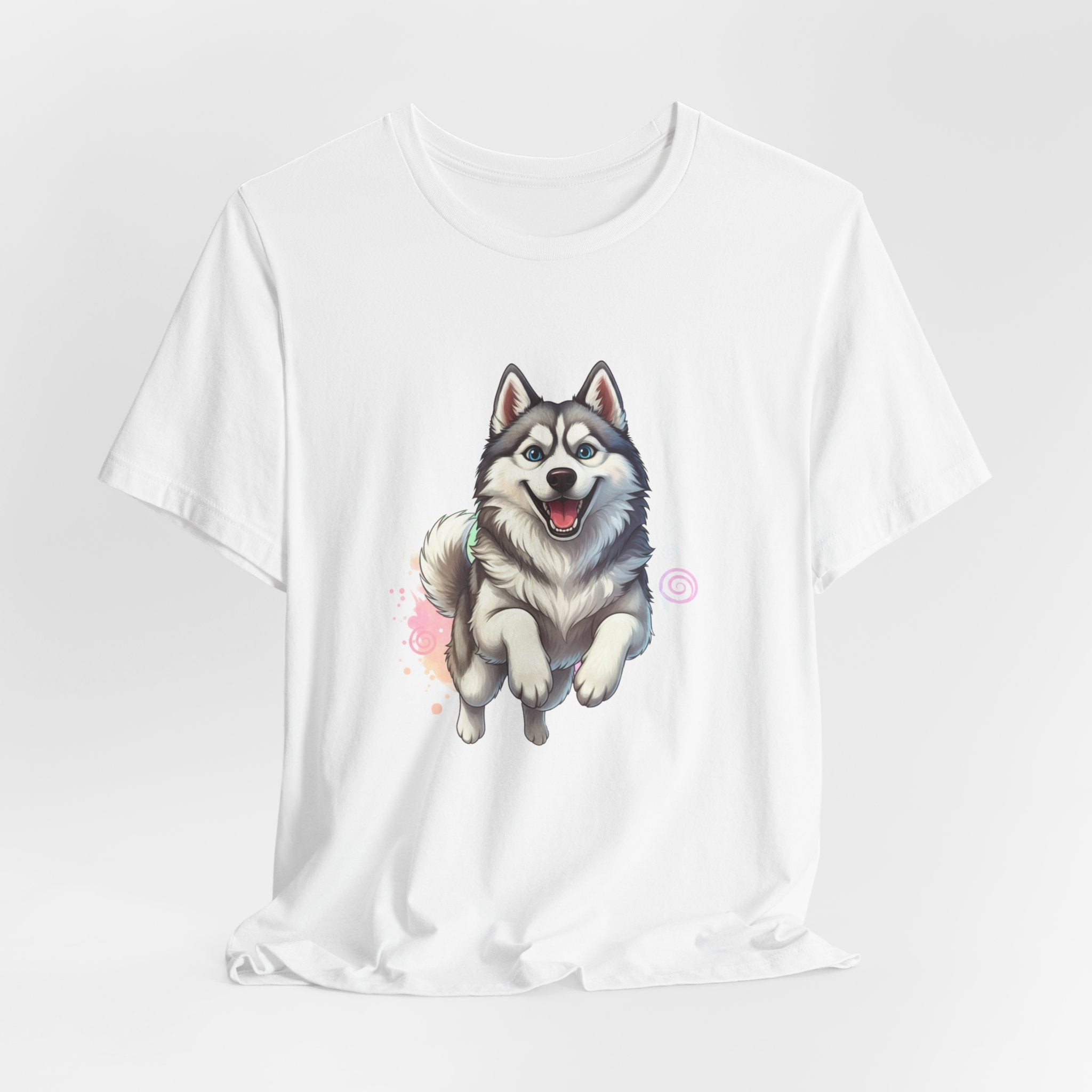 Husky T‑Shirt — Cute Alaskan Malamute Dog Tee