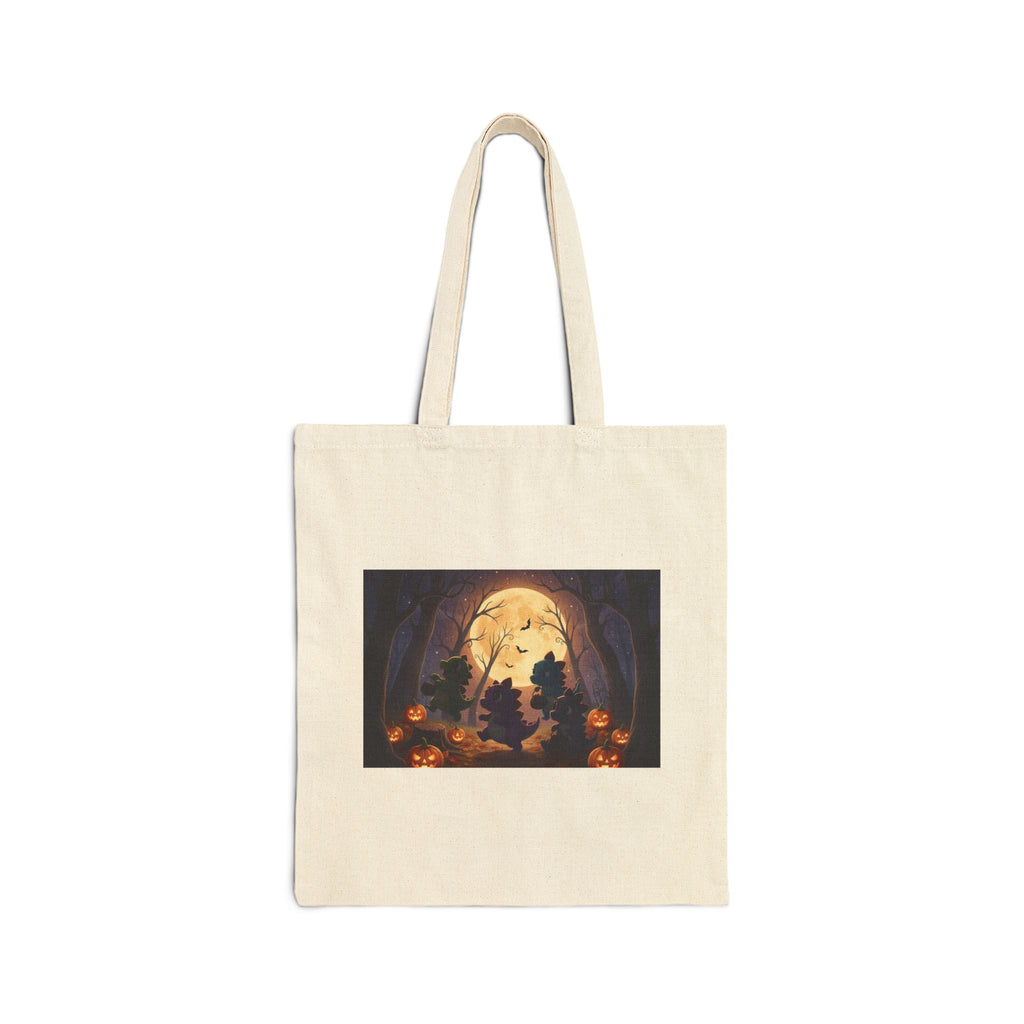 Dinosaur Harvest Hayride & Pumpkin Patch Two-Sided Tote Bag