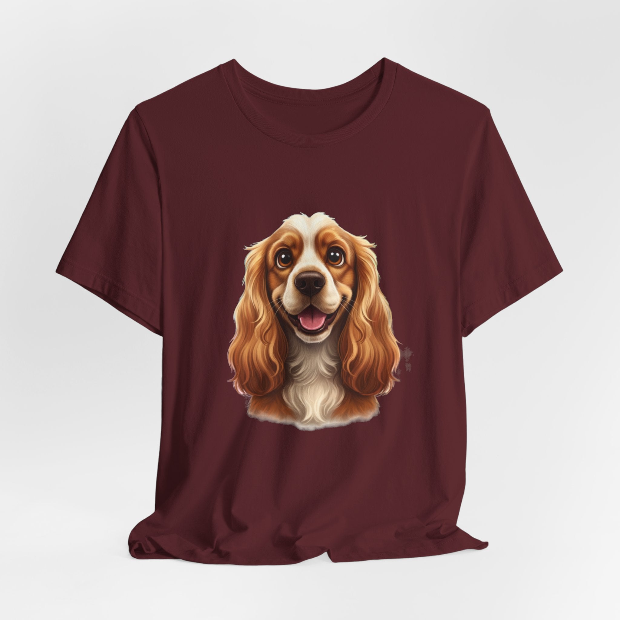 Cavalier King Charles Spaniel Portrait Tee - Cute Dog Lover T-Shirt
