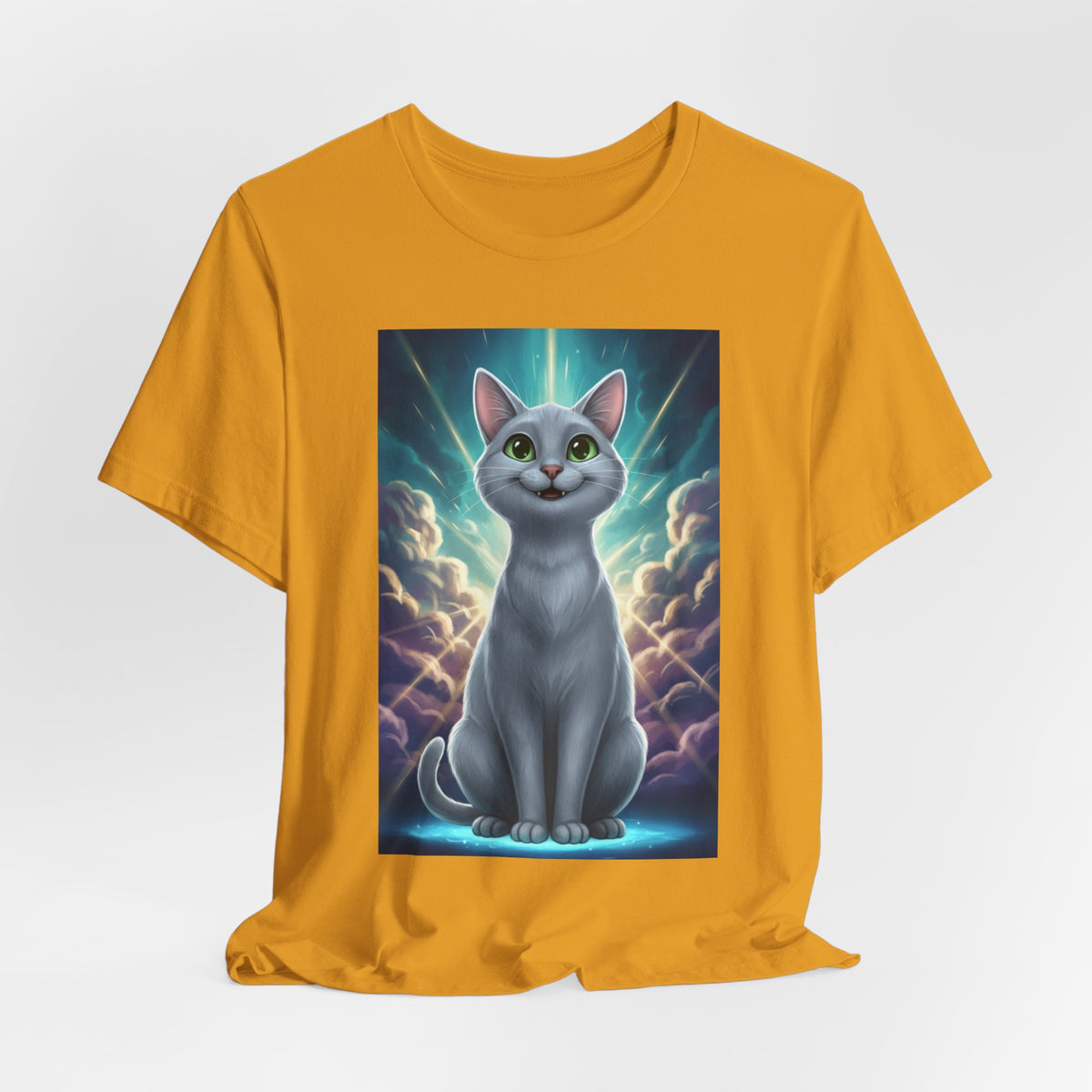 Cat — Russian Blue — T-Shirt