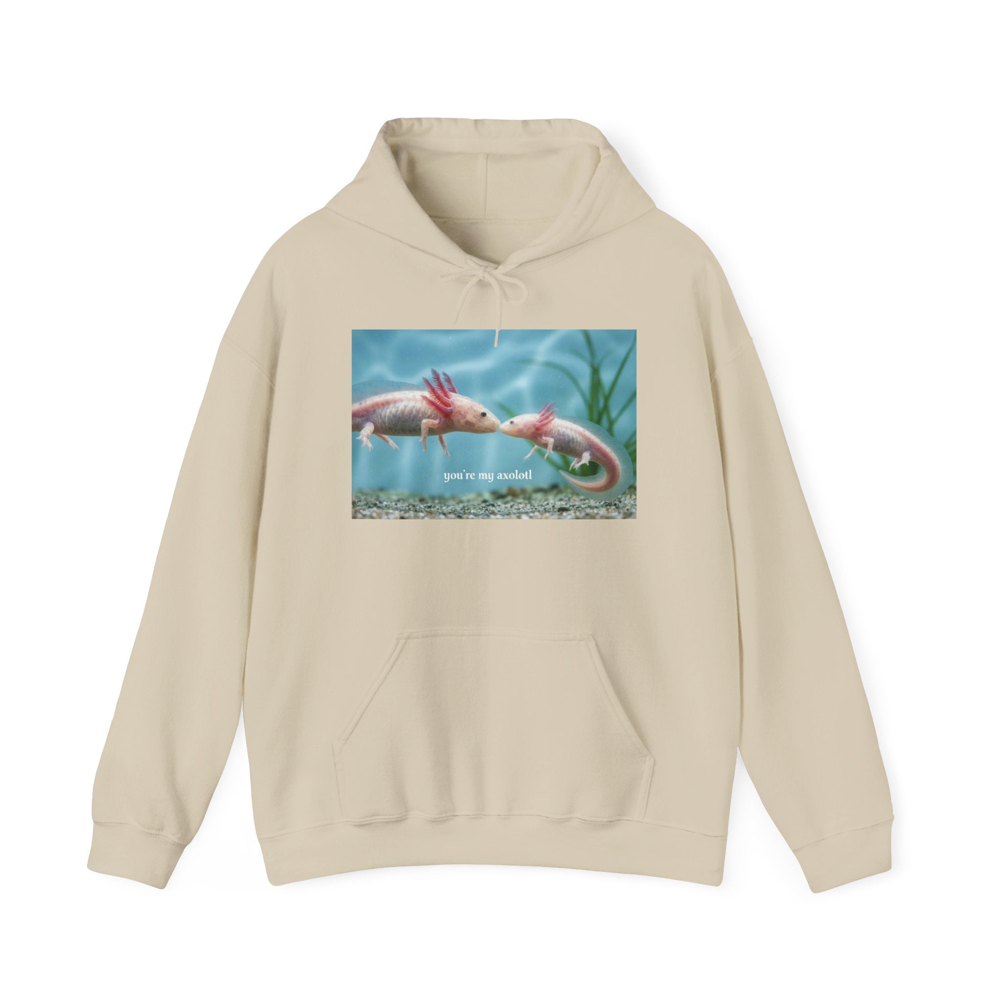 Axolotl My Hoodie — "You're My Axolotl" Comfort Graphic Hoodie