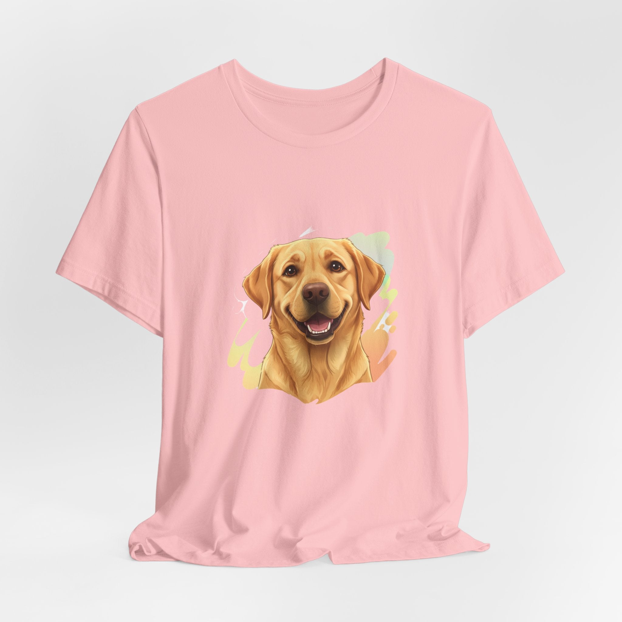 Labrador Retriever Portrait T-Shirt — Cute Dog Face Tee for Pet Lovers