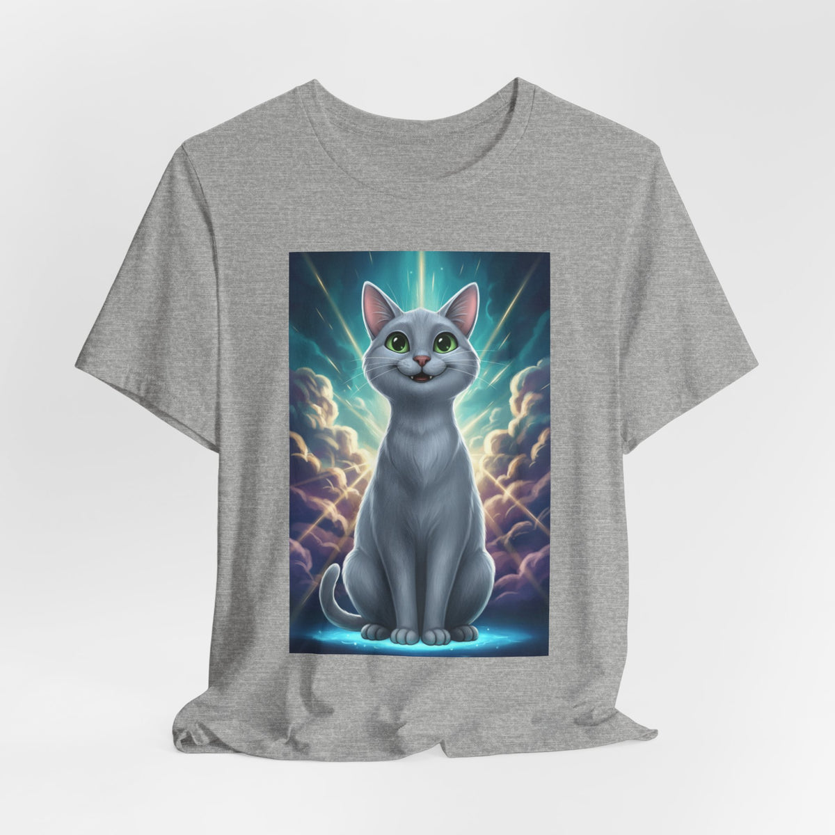 Cat — Russian Blue — T-Shirt
