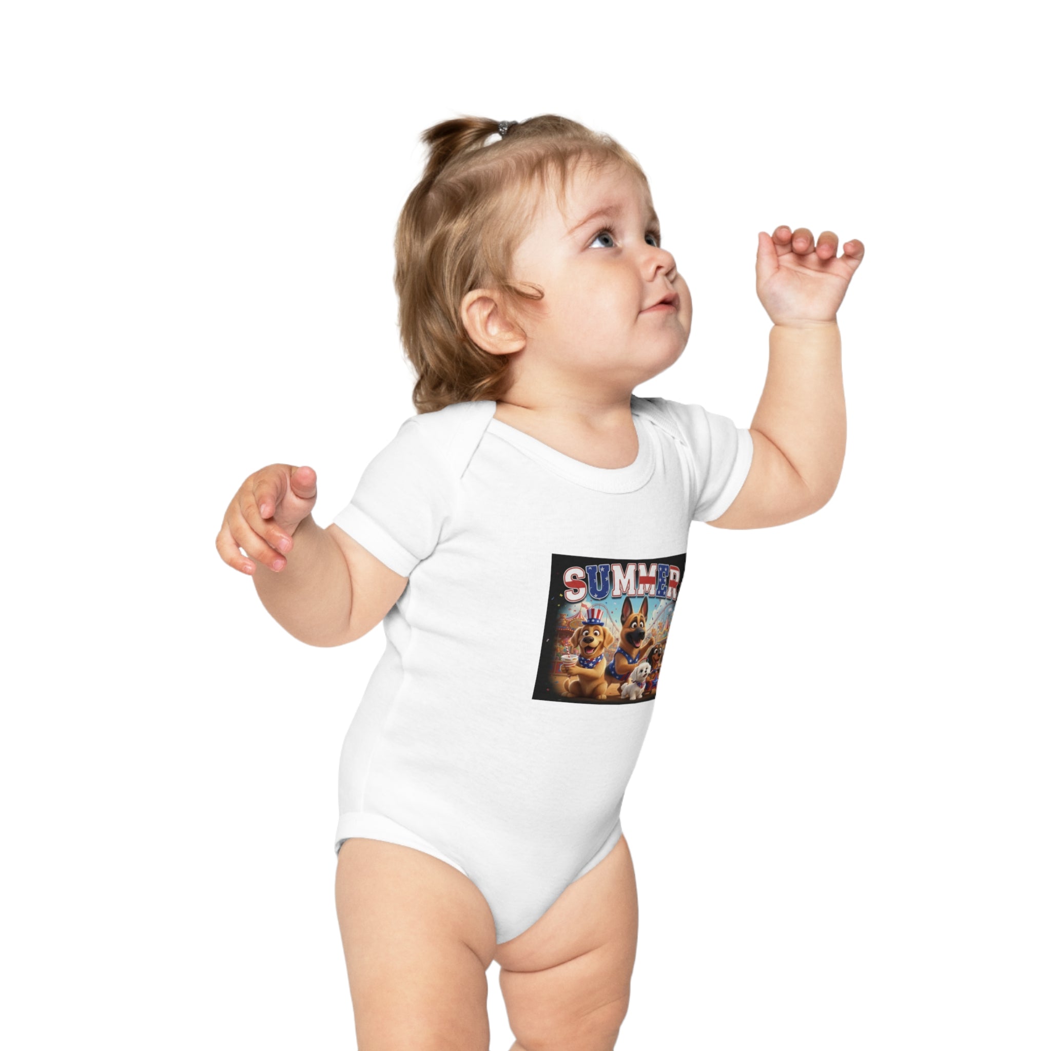 Pups — Summer — Baby Bodysuit