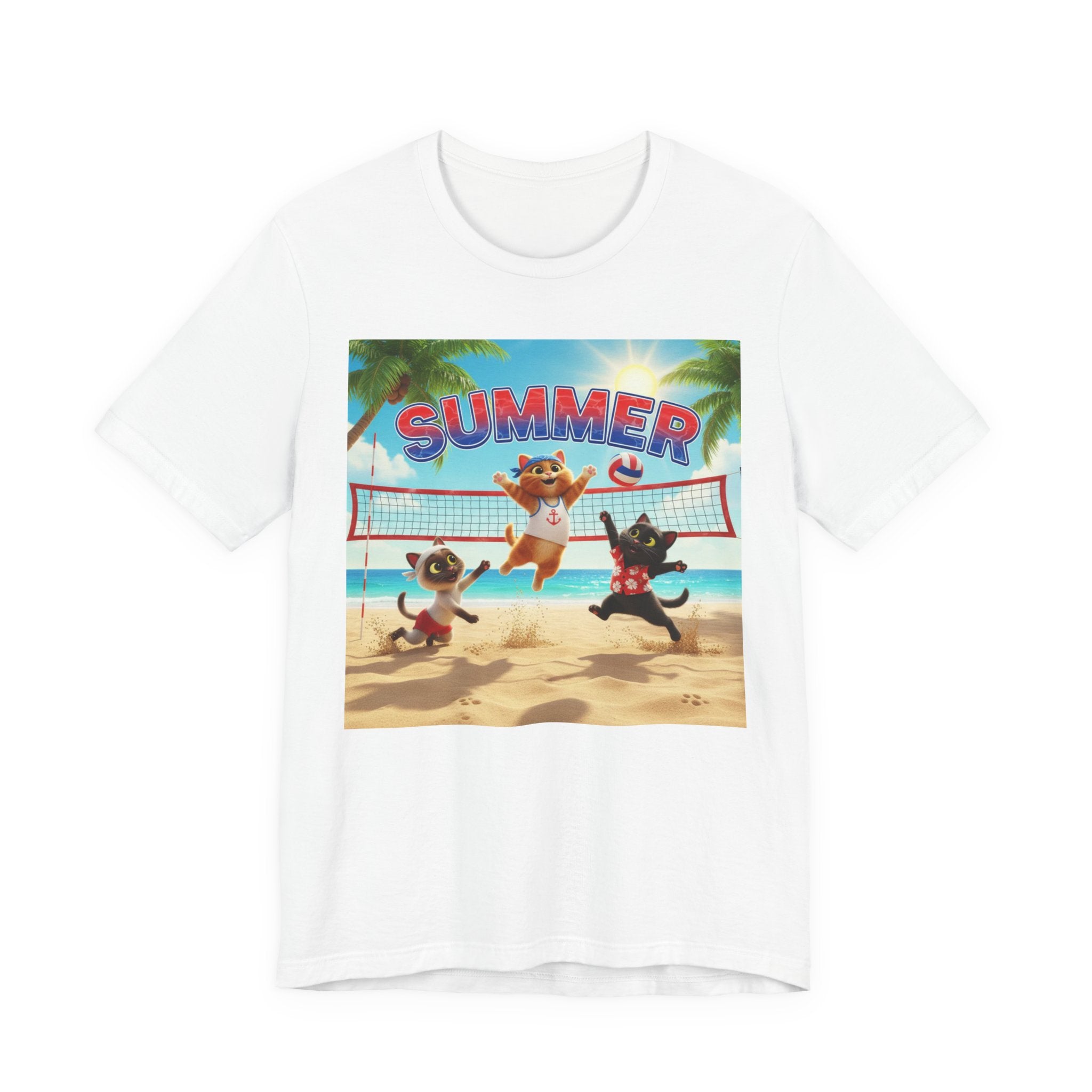 Kitties — Beach Volleyball — T-Shirt