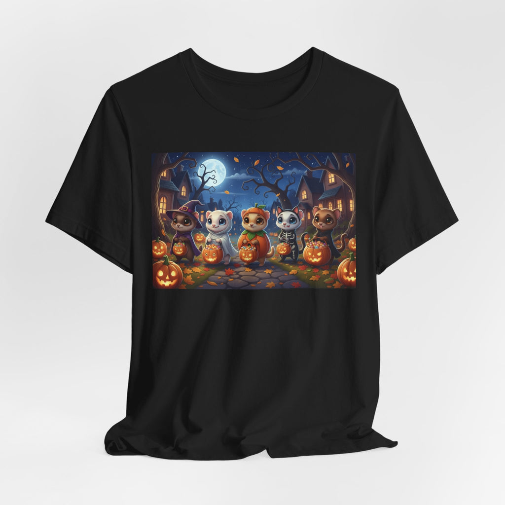 Ferrets Halloween Trick-or-Treat Tee