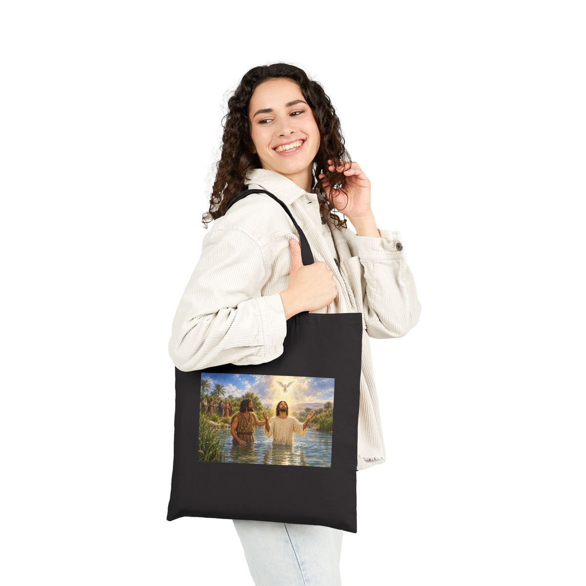 Hulabuloo — Baptism & Resurrection — Bible Tote Bag