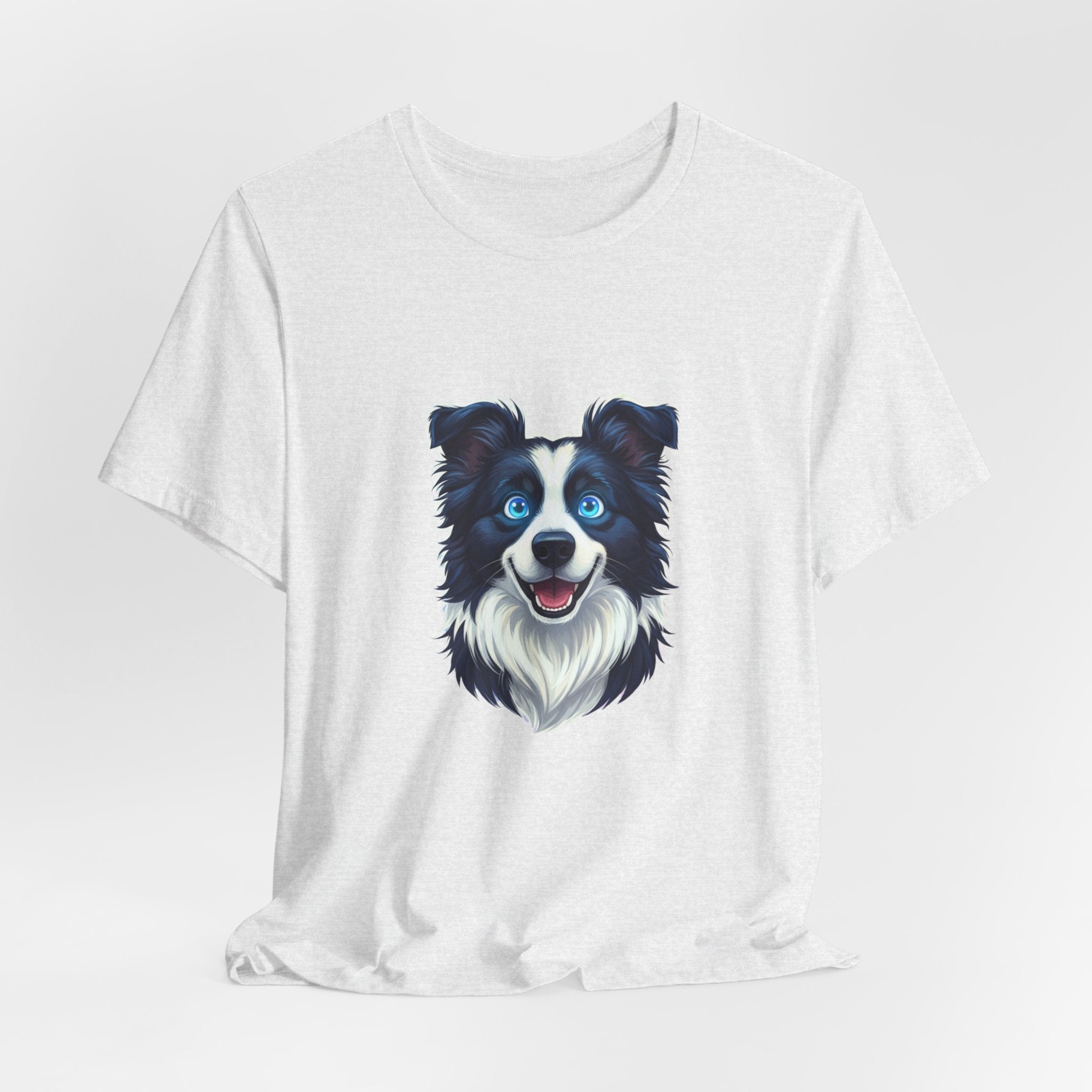 Border Collie Portrait Tee — Dog Lover Shirt