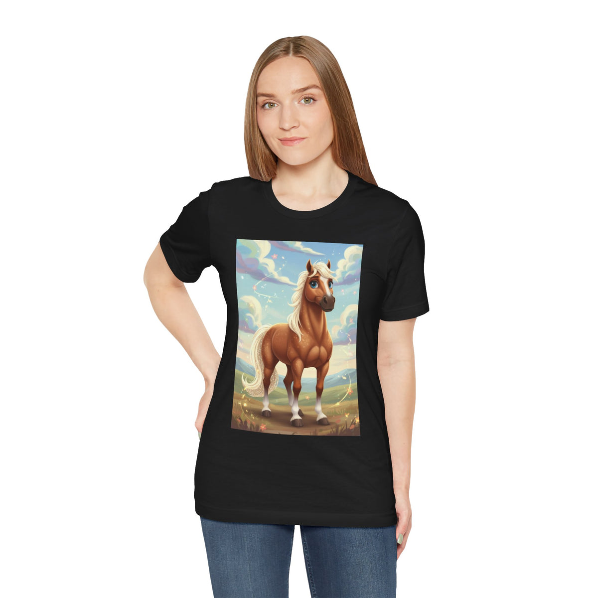 Horse — Kiger Mustang — Palomino — T-Shirt