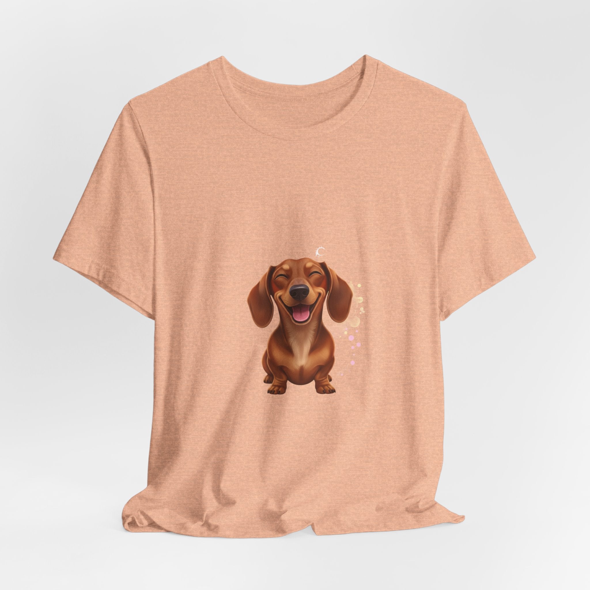 Dachshund Smile T-Shirt — Cute Happy Wiener Dog Tee