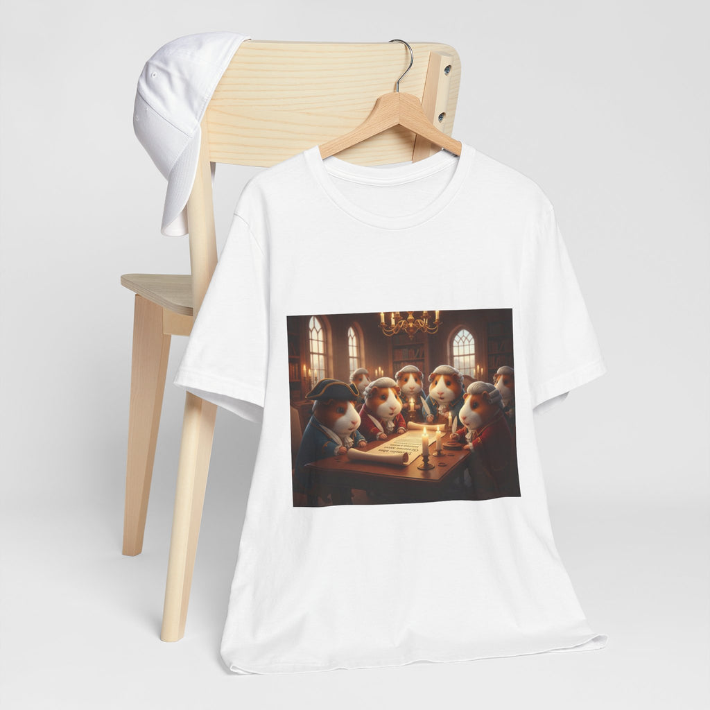 Guinea Pig Declaration Tee — Cute Vintage Animal Historic T-Shirt