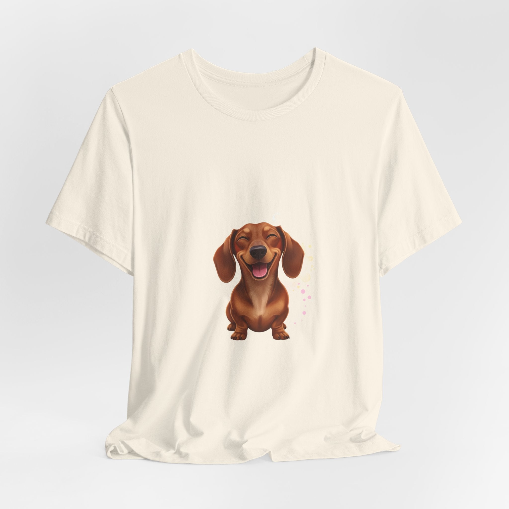 Dachshund Smile T-Shirt — Cute Happy Wiener Dog Tee