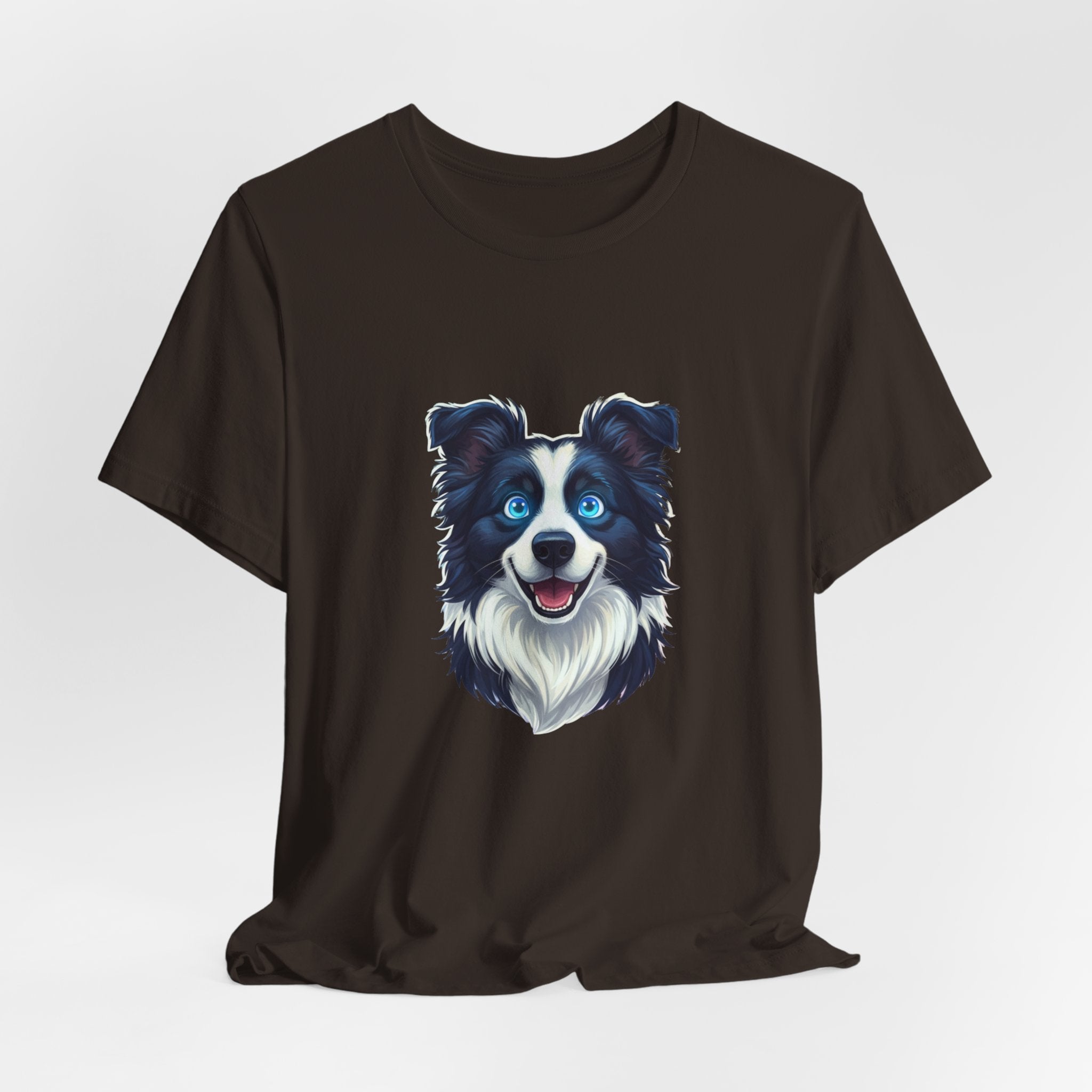 Border Collie Portrait Tee — Dog Lover Shirt