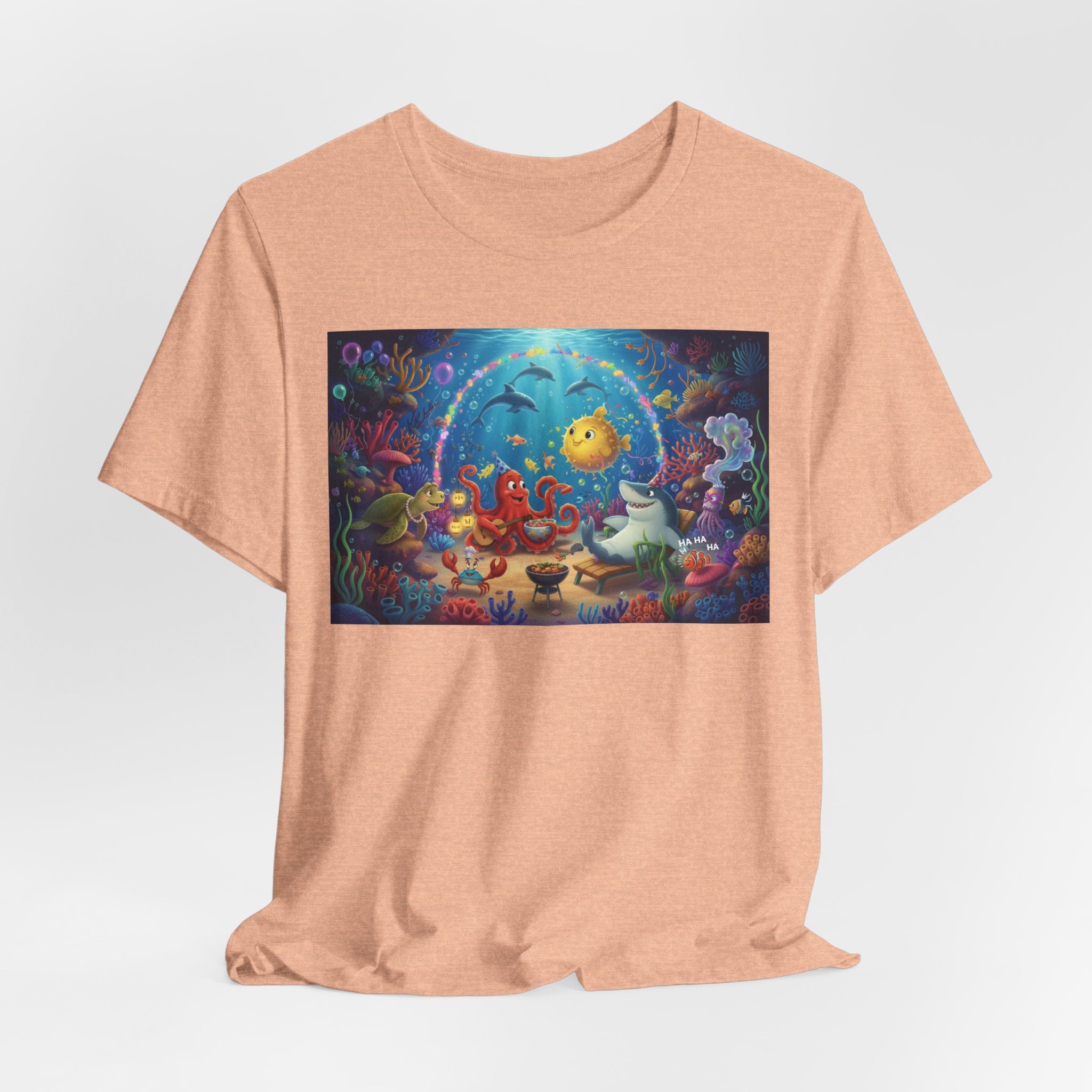 Underwater Friends T-Shirt – Colorful Ocean Animal Kids Tee