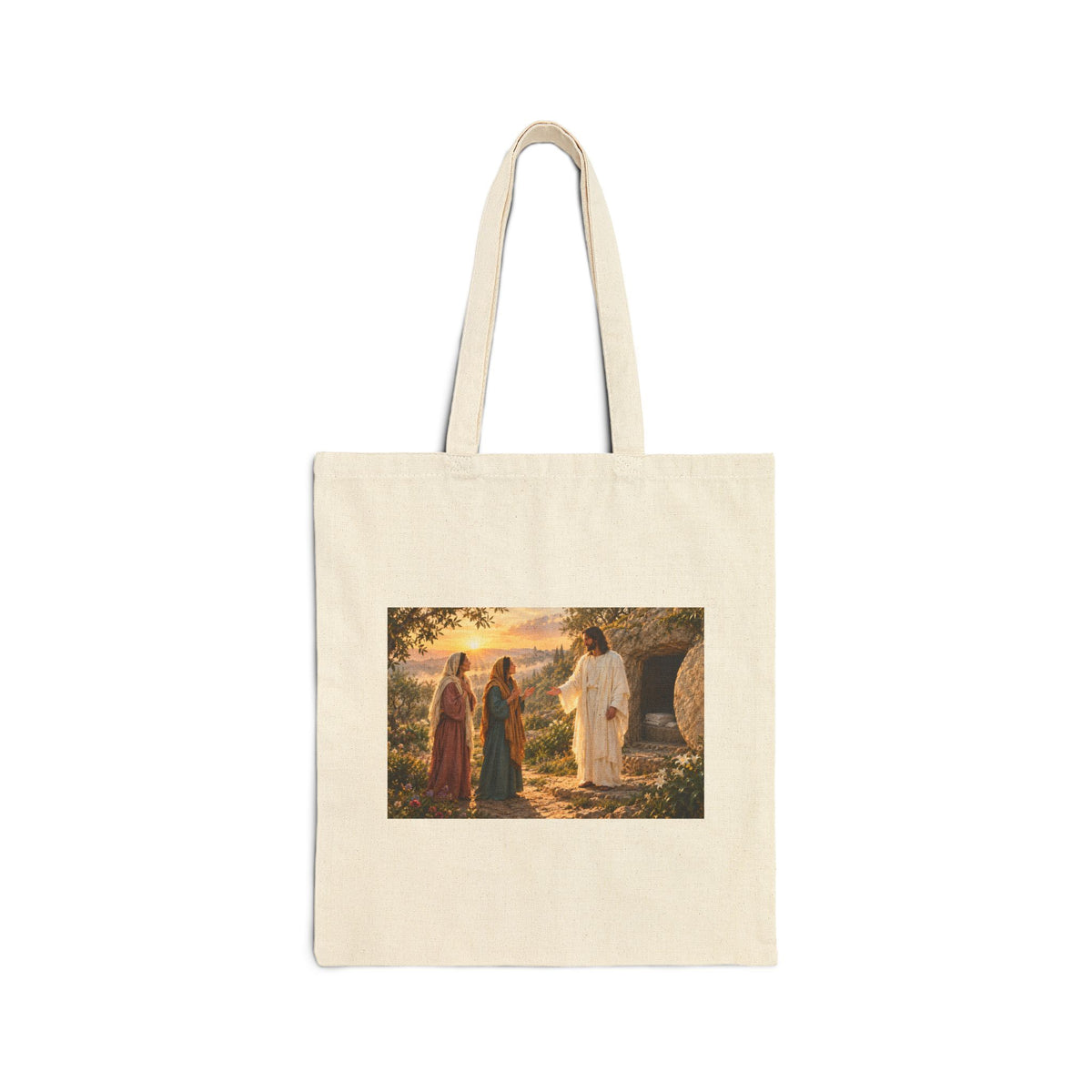 Hulabuloo — Resurrection & Last Supper — Bible Tote Bag