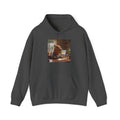 Capybara in the Office  Reading Hoodie — Cute Study Vibes Sweatshirt