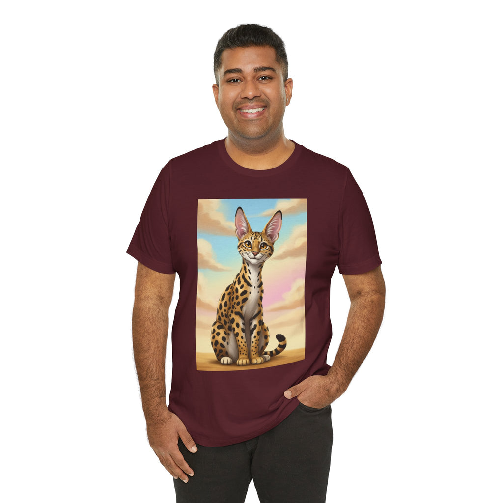 Cat — Savannah — T-Shirt