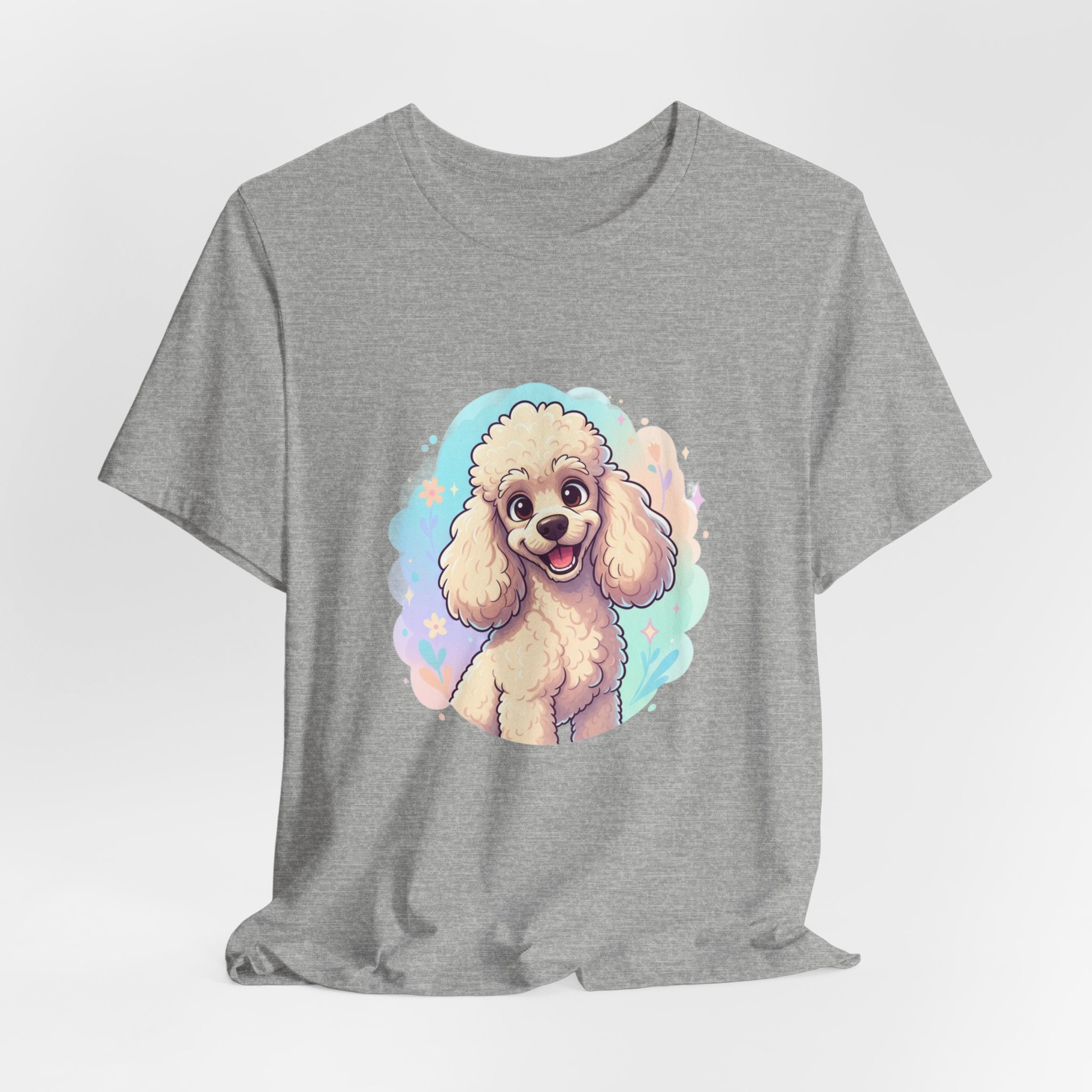 Poodle Tee — Cartoon Poodle Dog T‑Shirt