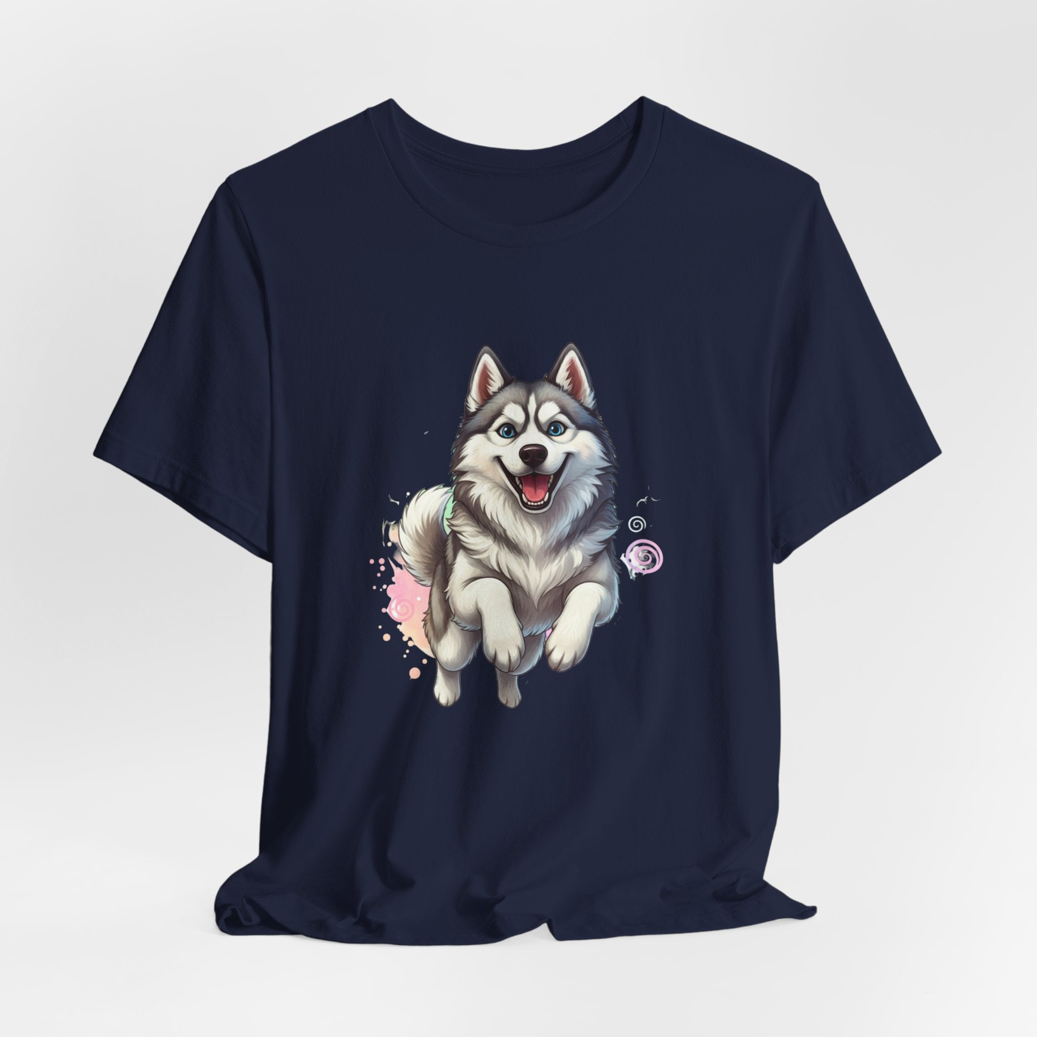 Husky T‑Shirt — Cute Alaskan Malamute Dog Tee