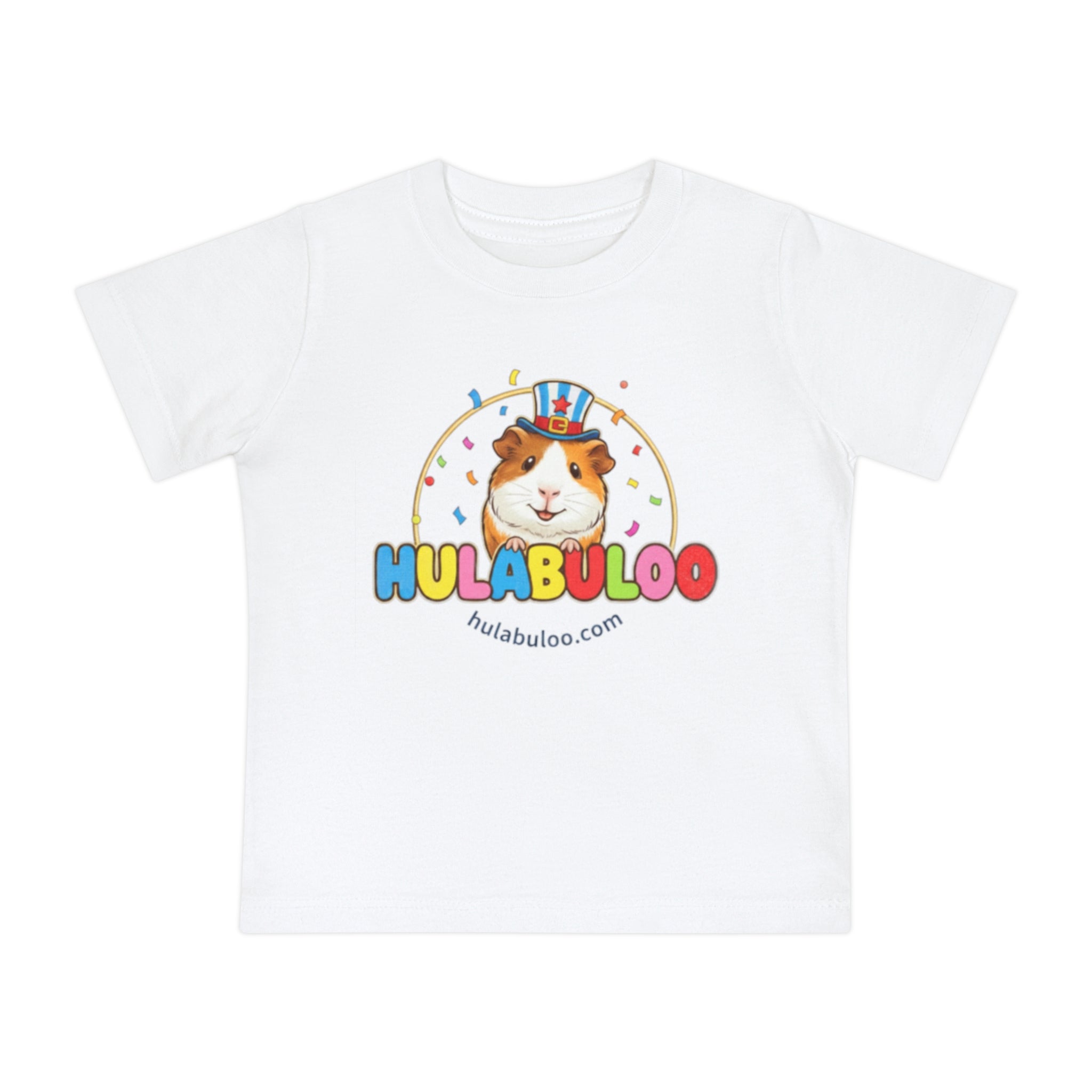 Baby T-Shirt — Colorful Cute 'HULABULOO' Chester Graphic Tee