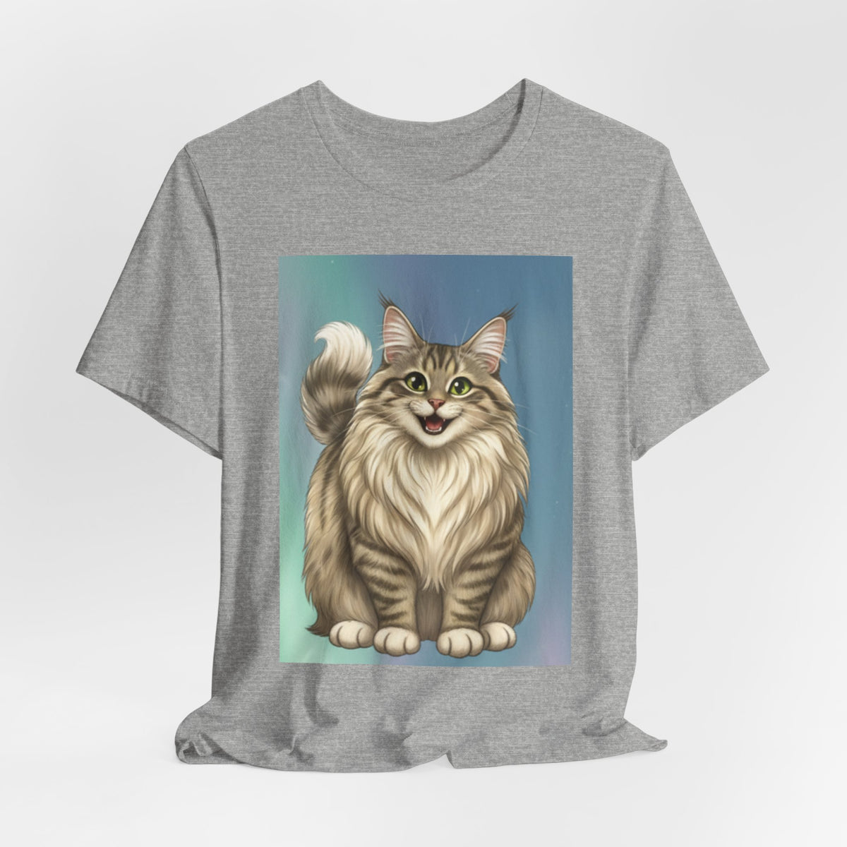 Cat — Norwegian Forest Cat — T-Shirt