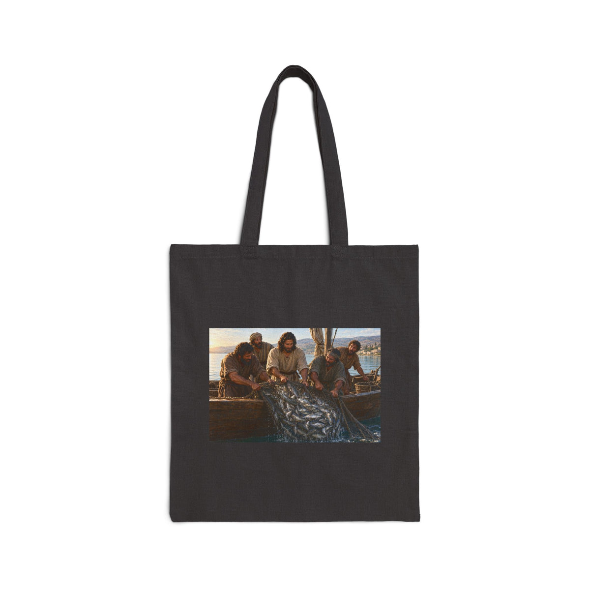 Hulabuloo — Annunciation & Jesus with Fishermen — Bible Tote Bag