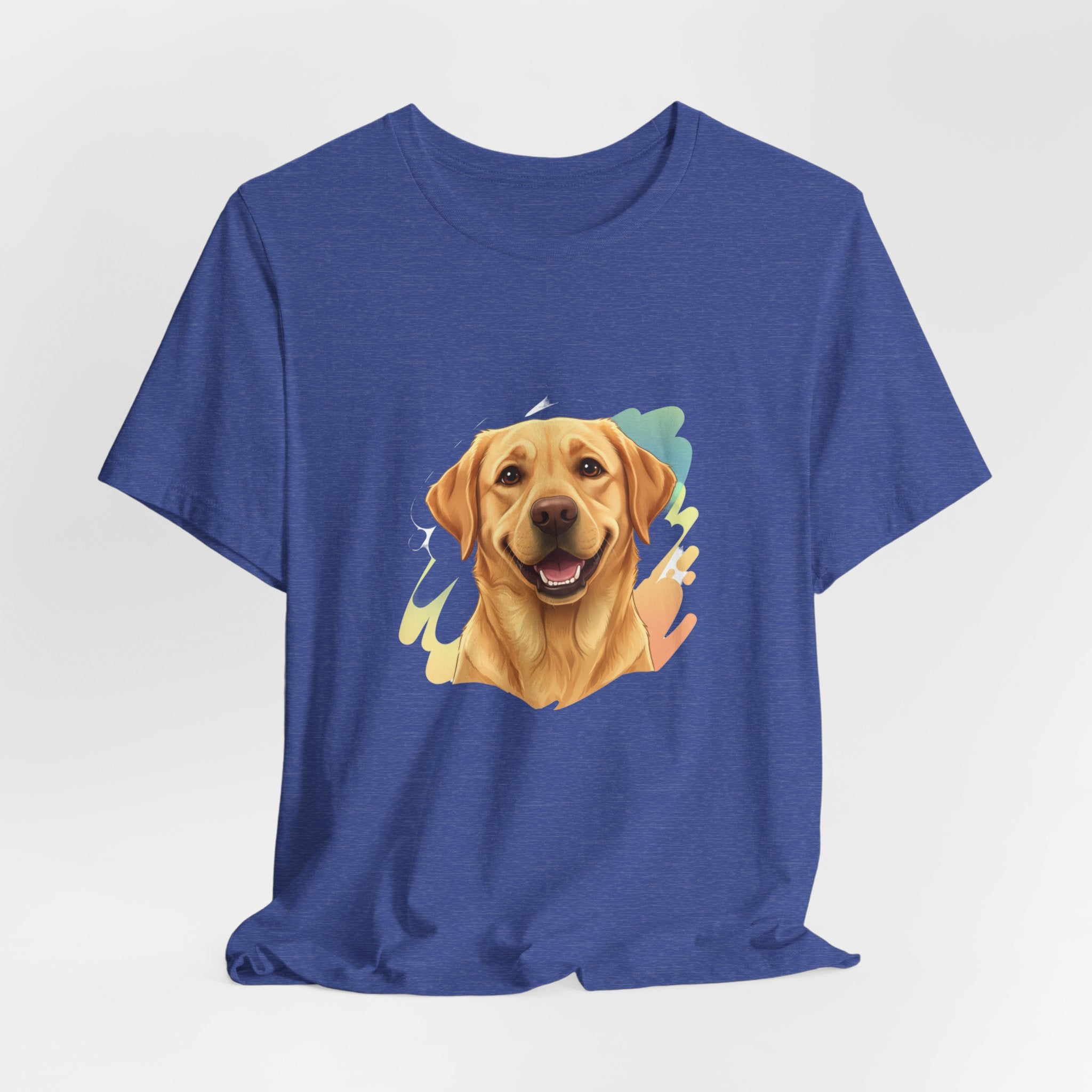 Labrador Retriever Portrait T-Shirt — Cute Dog Face Tee for Pet Lovers