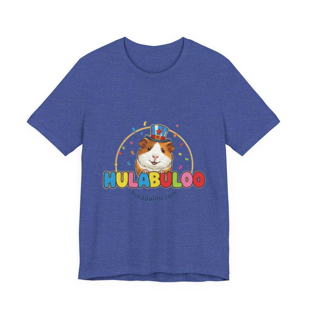 Guinea Pig Logo Tee — Hulabuloo Cute Pet Graphic T-Shirt