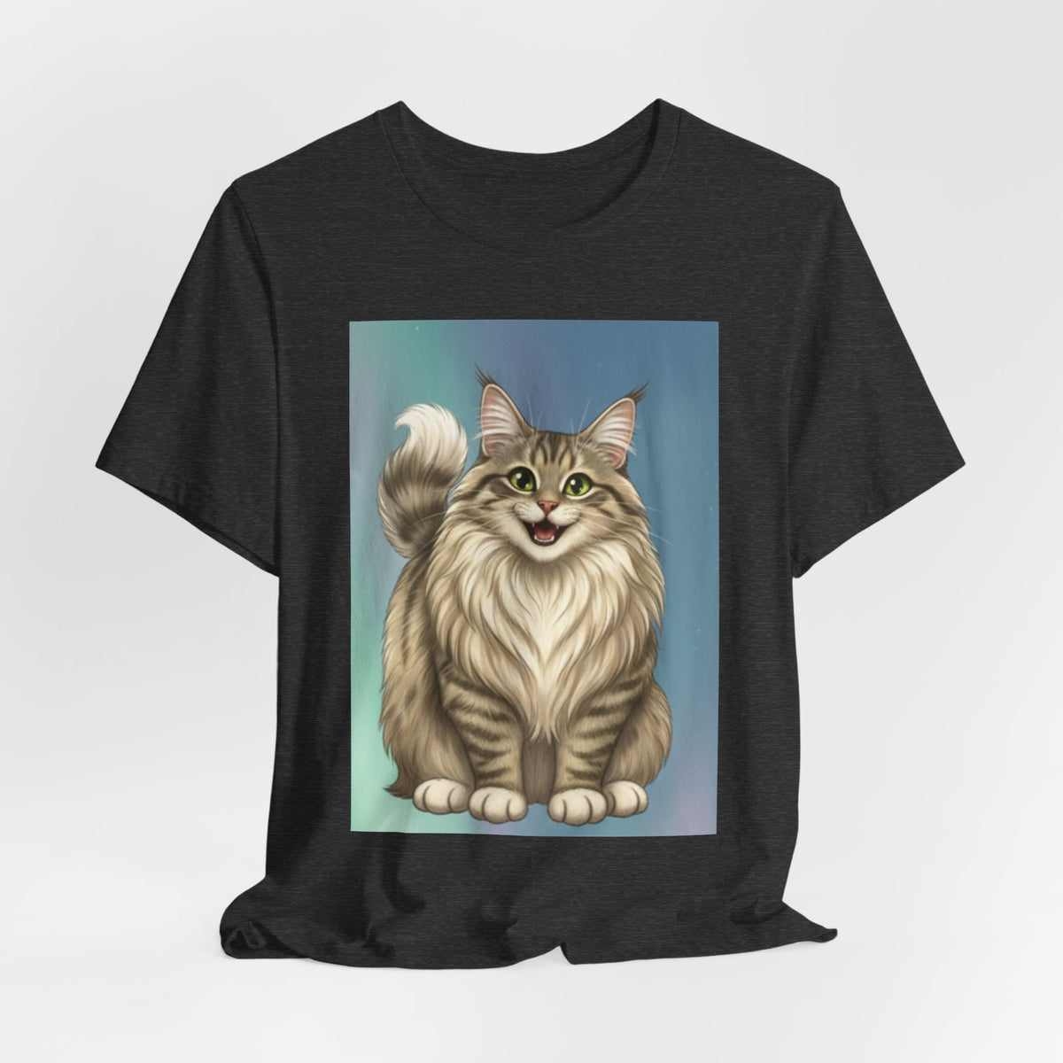 Cat — Norwegian Forest Cat — T-Shirt