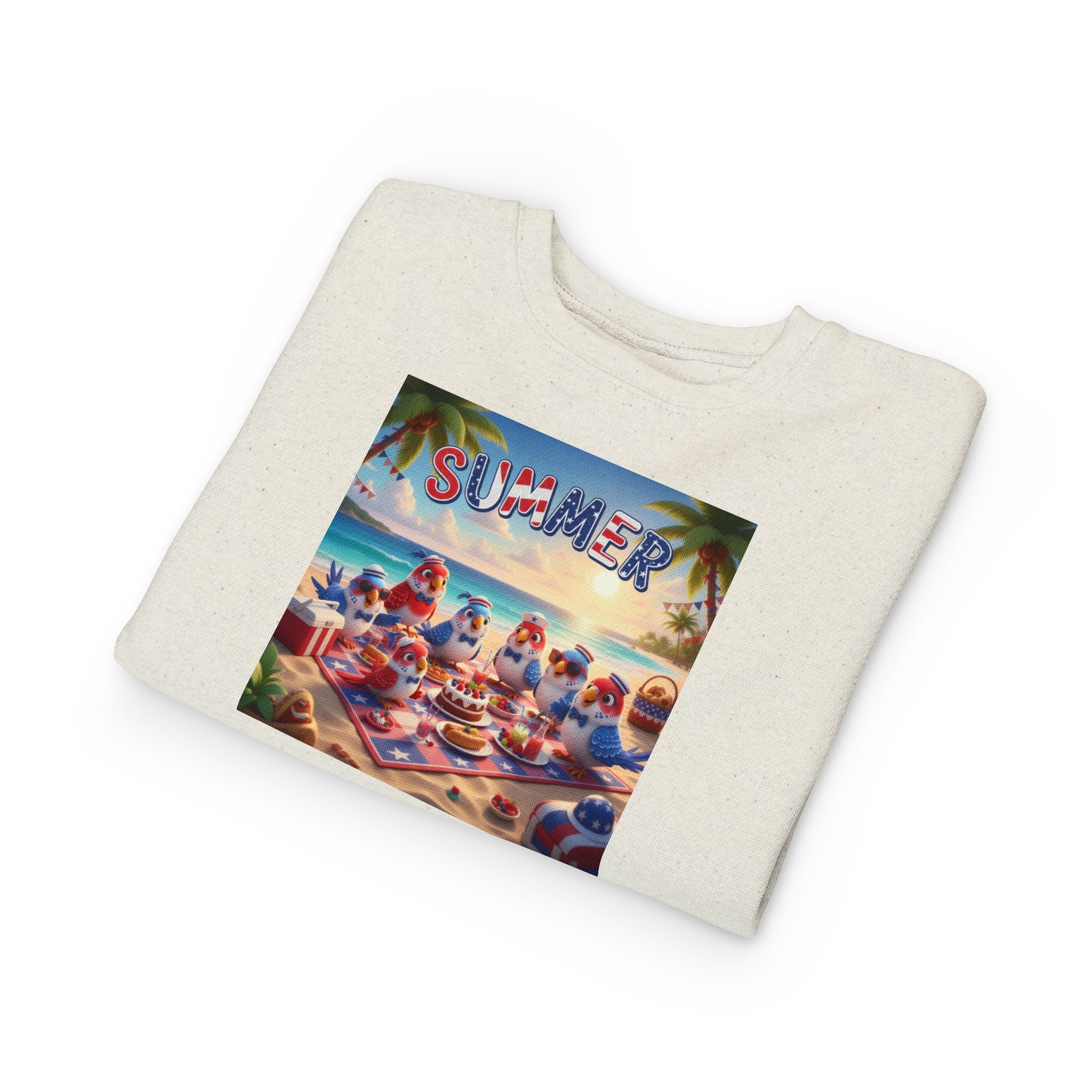 Tweets Beach ‘Summer’ Toddler Sweatshirt