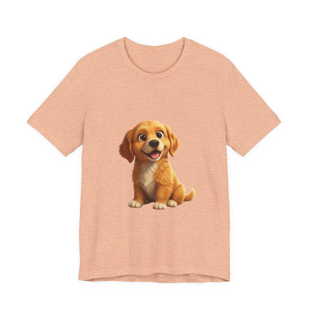 Puppy Graphic Tee — Adorable Golden Retriever Puppy T-Shirt