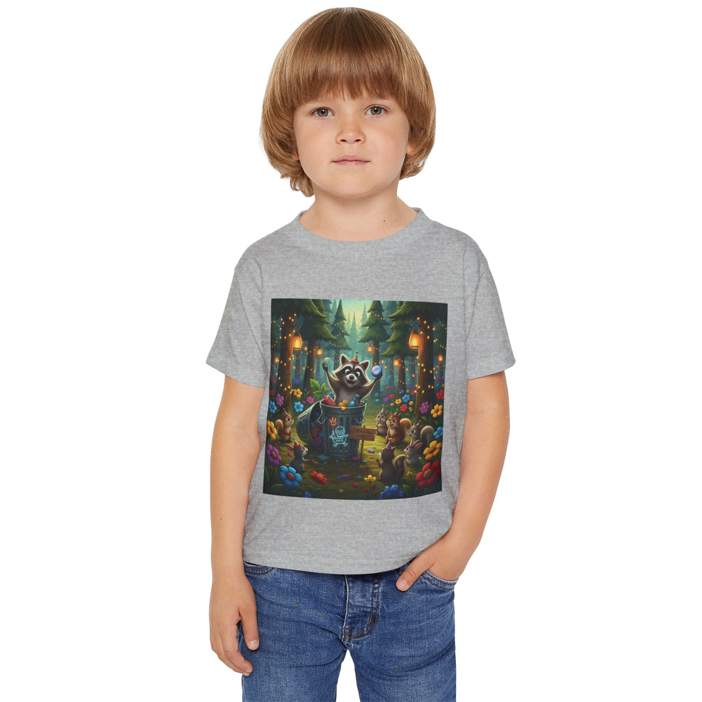 Hulabuloo — Raccoon — Forest Party Toddler T-Shirt