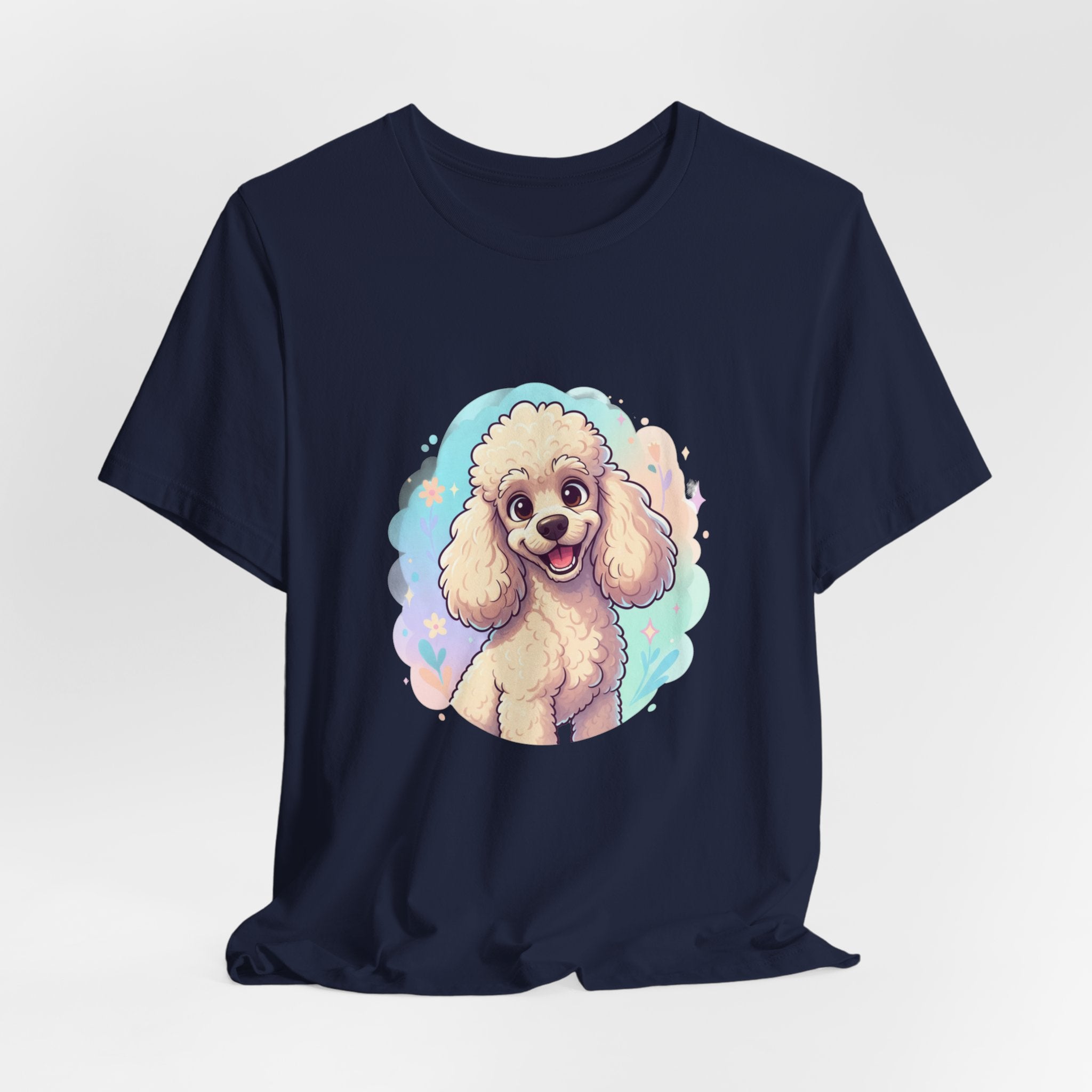 Poodle Tee — Cartoon Poodle Dog T‑Shirt