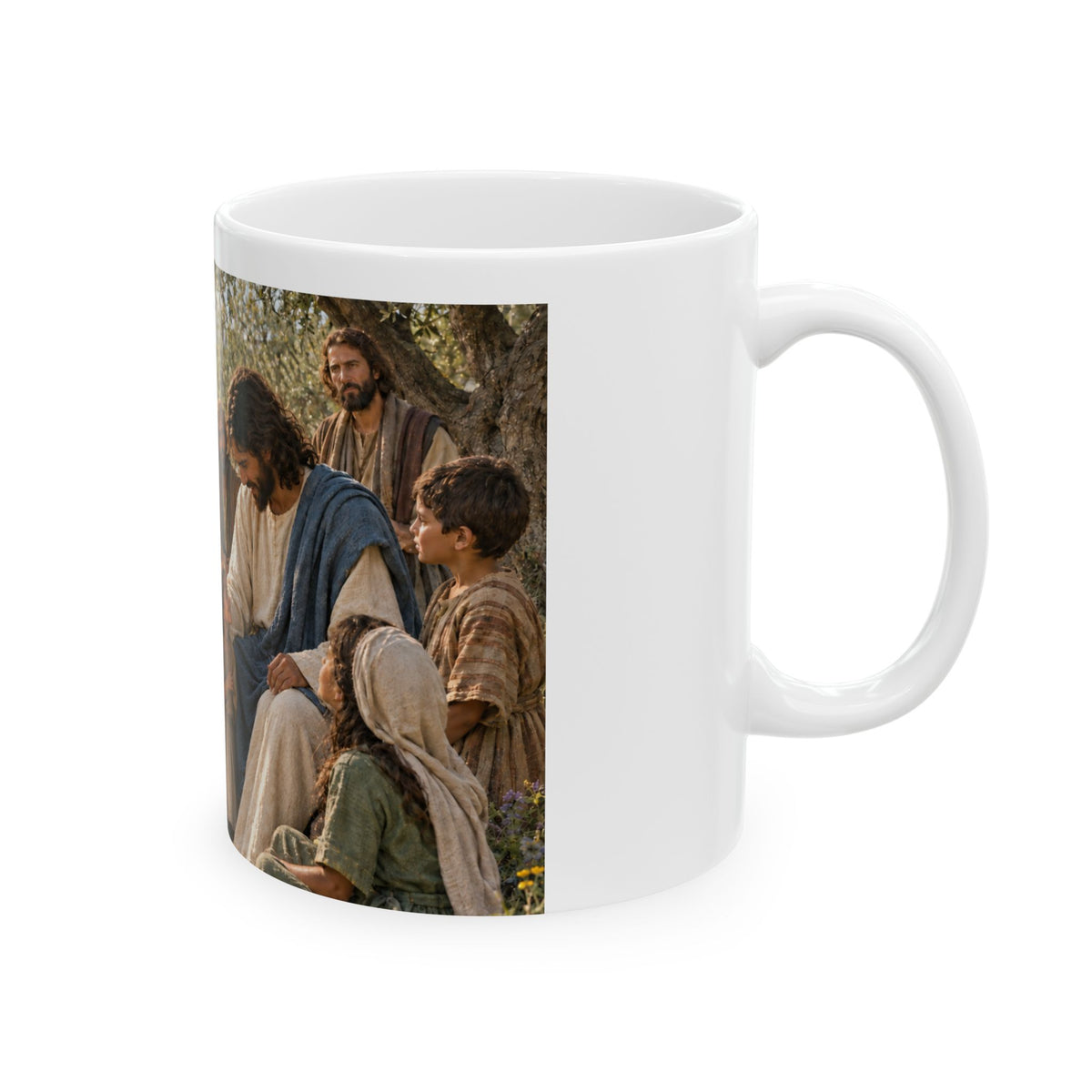 Hulabuloo — Jesus with Children — Bible Ceramic Mug